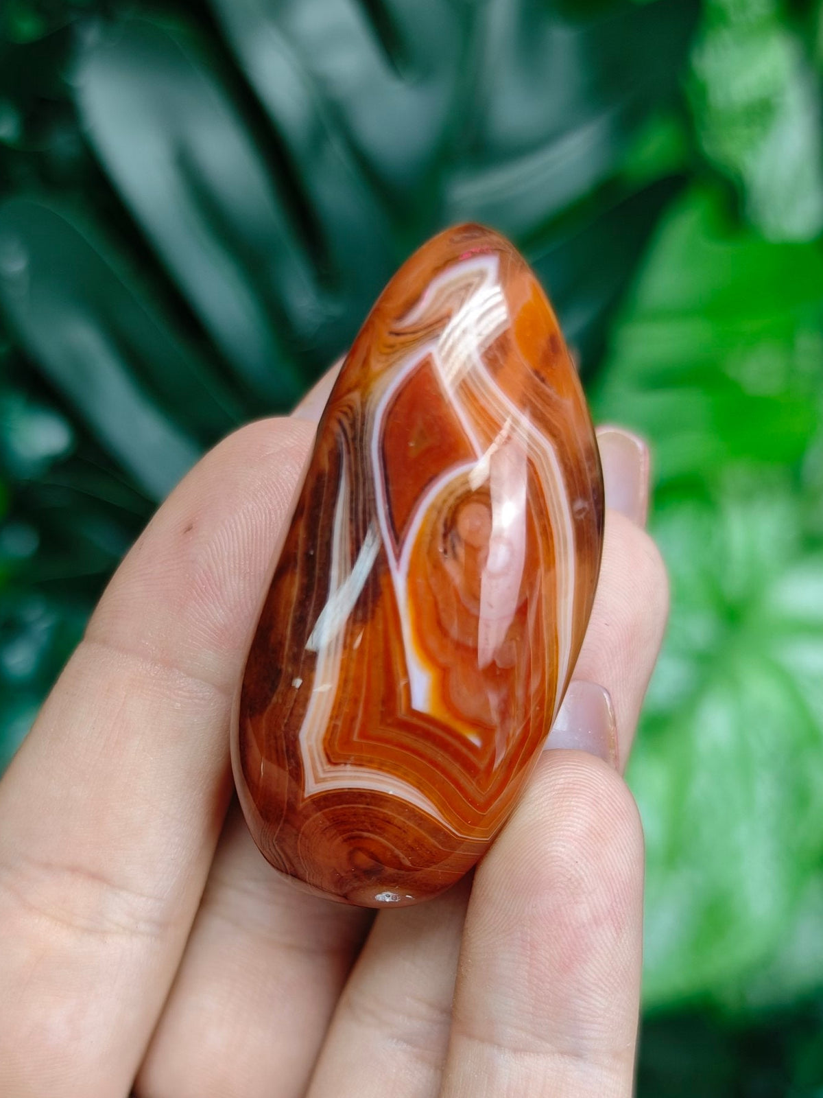 Sardonyx Palm Stones