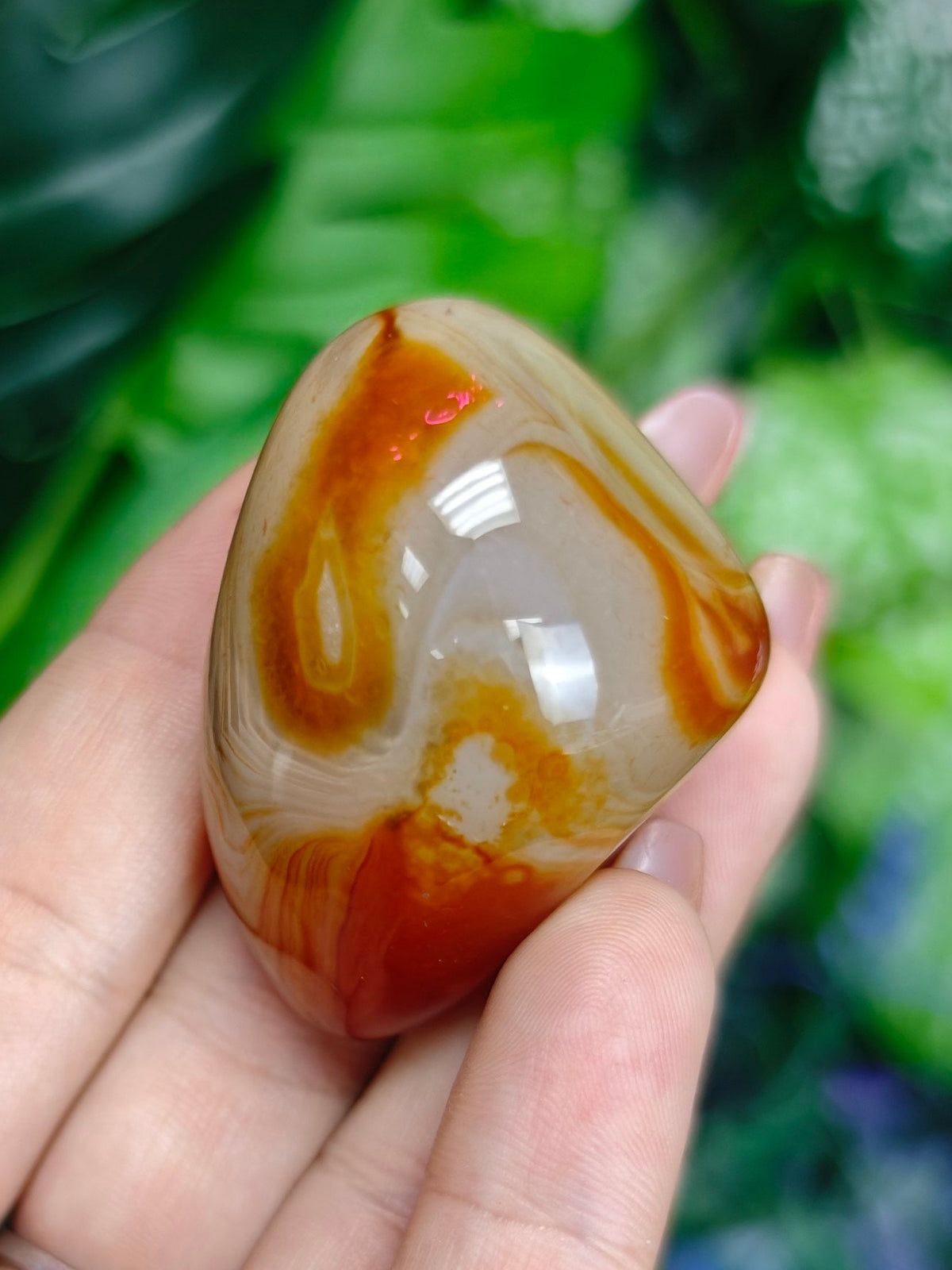 Sardonyx Palm Stones