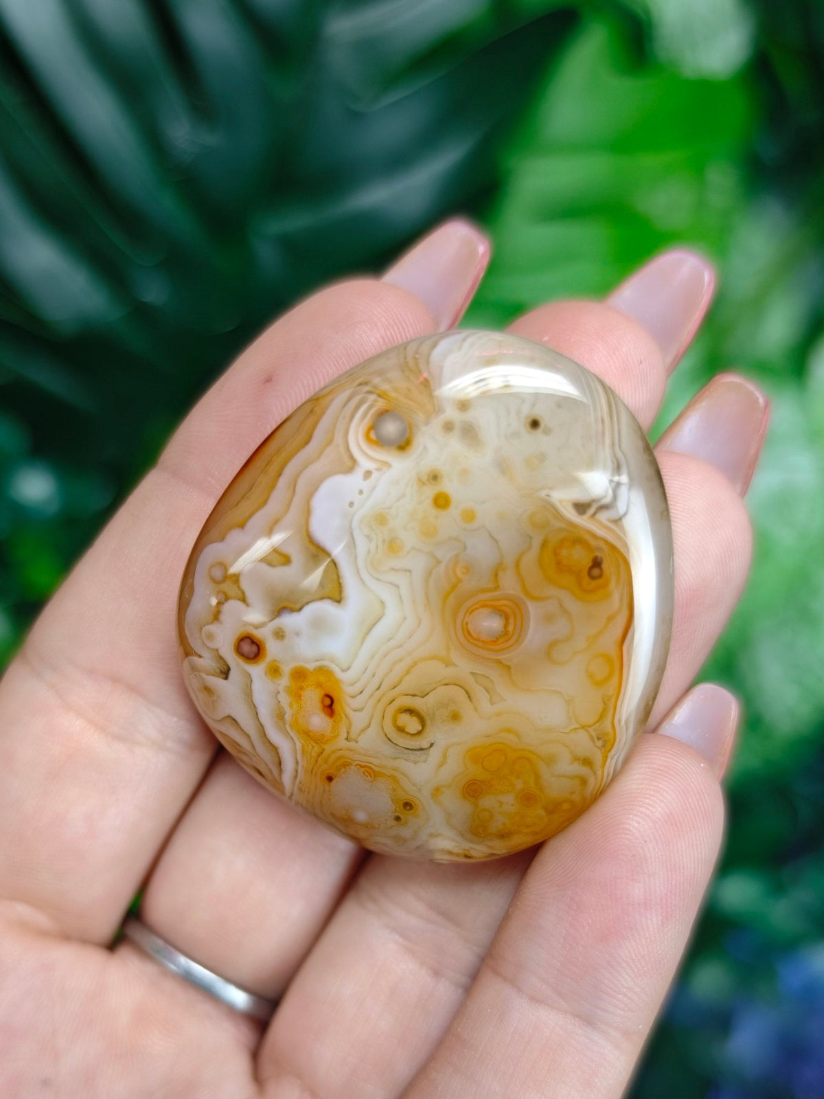 Sardonyx Palm Stones