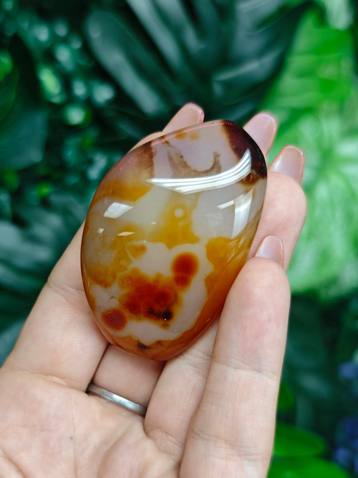 Sardonyx Palm Stones