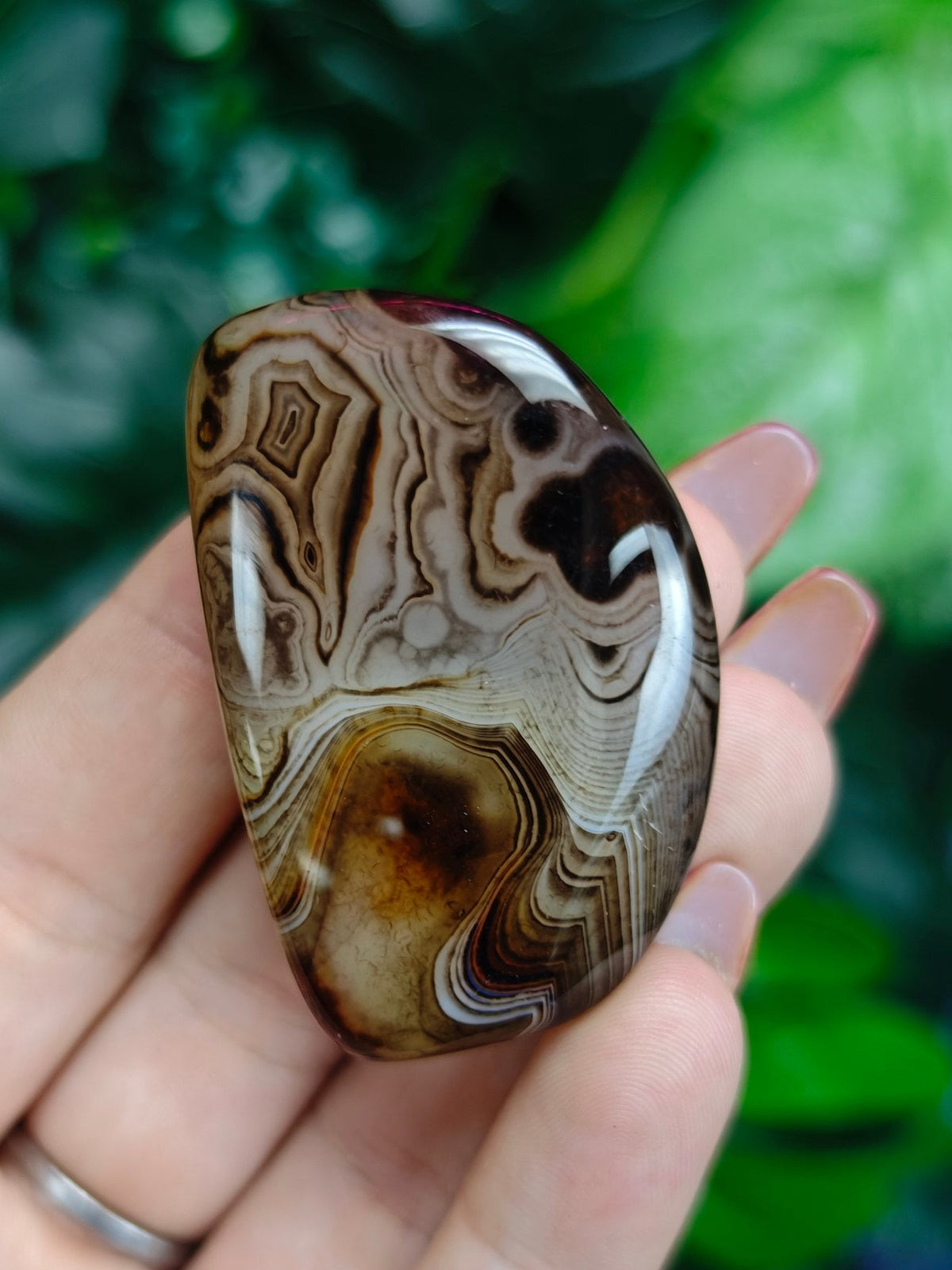 Sardonyx Palm Stones