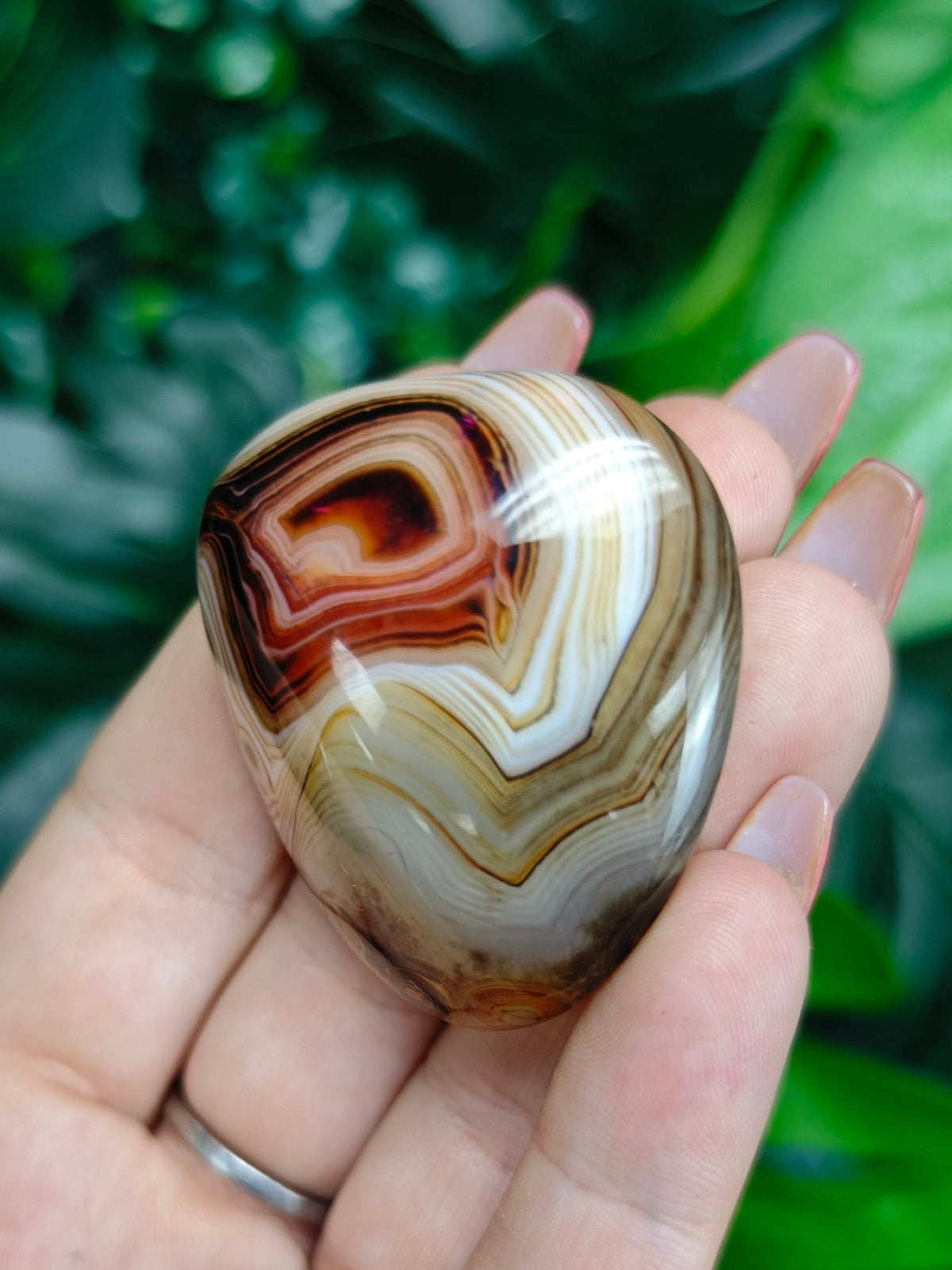 Sardonyx Palm Stones