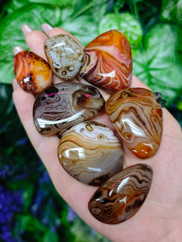 Sardonyx Palm Stones