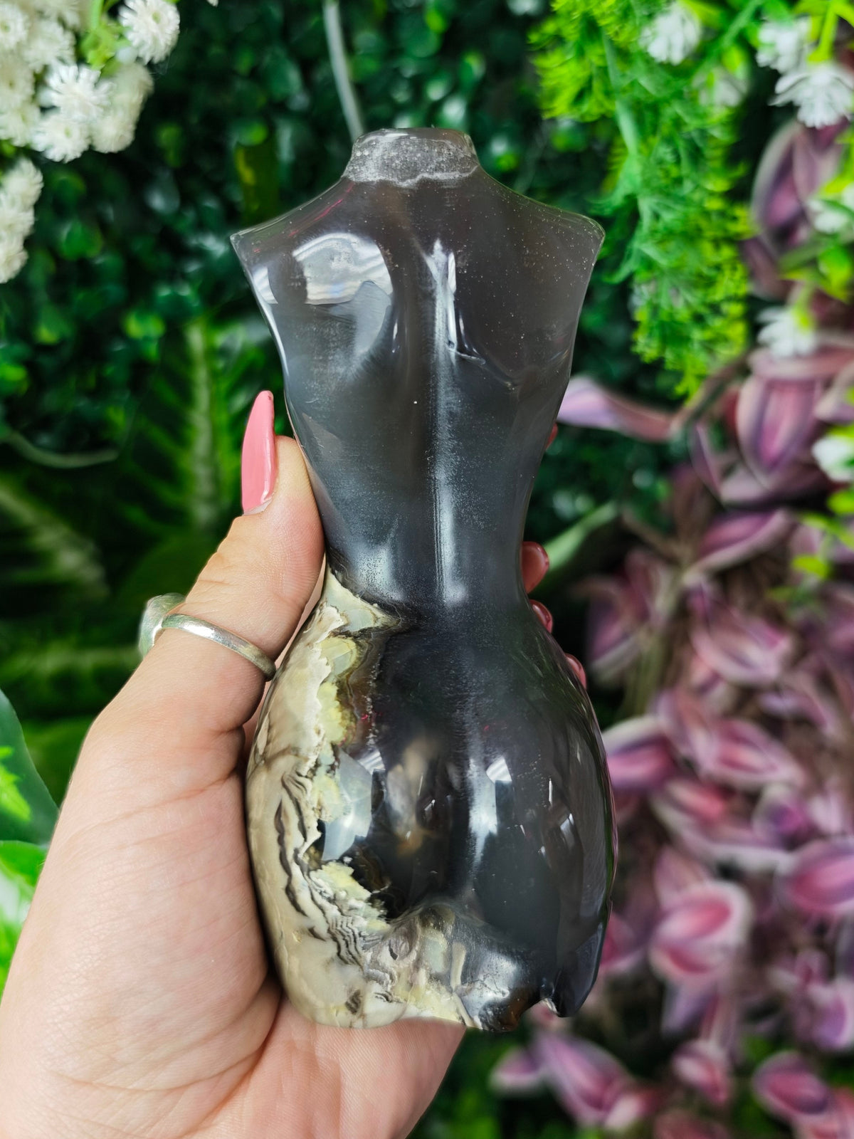 Volcano Agate Goddess Body