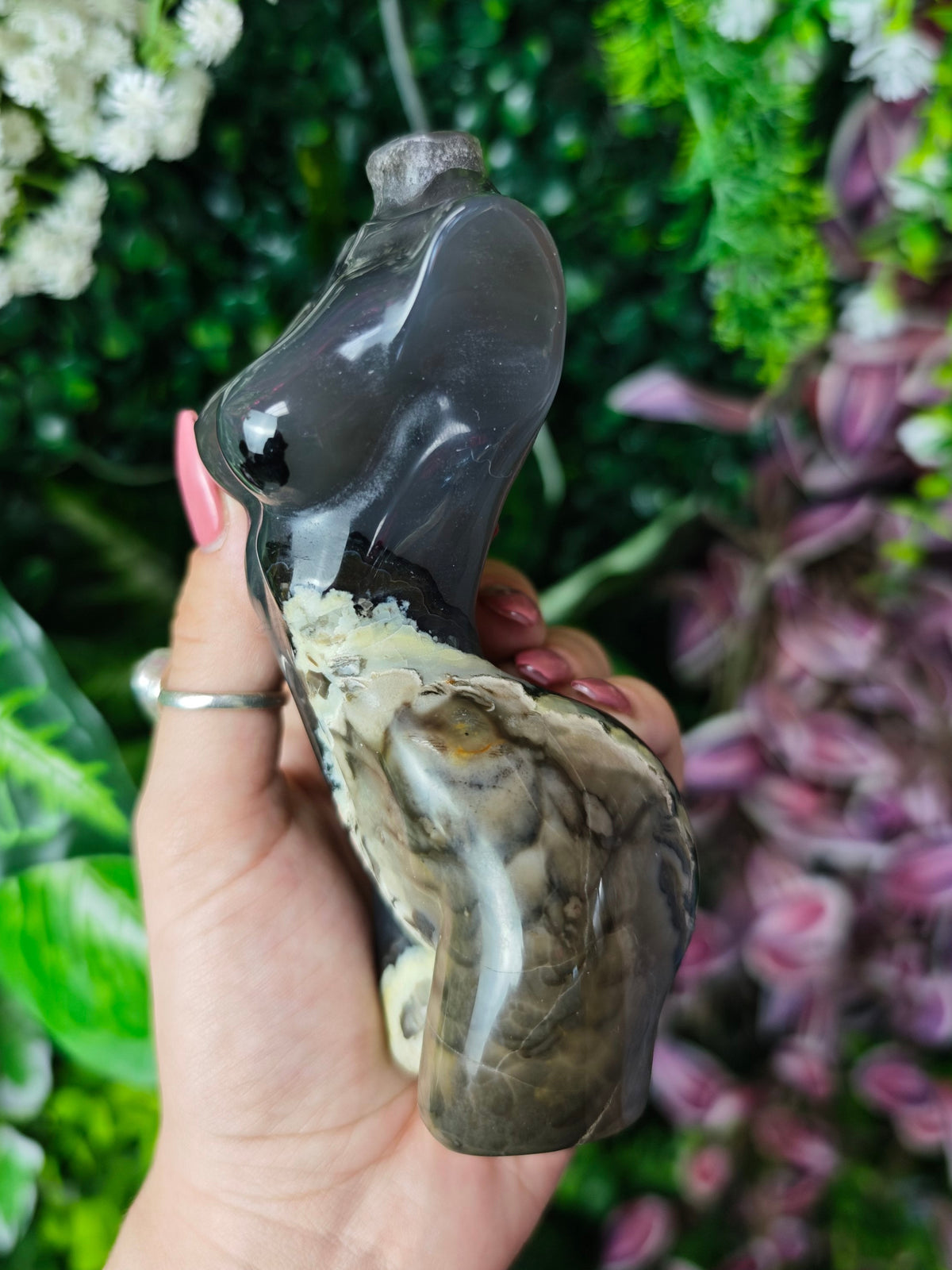 Volcano Agate Goddess Body