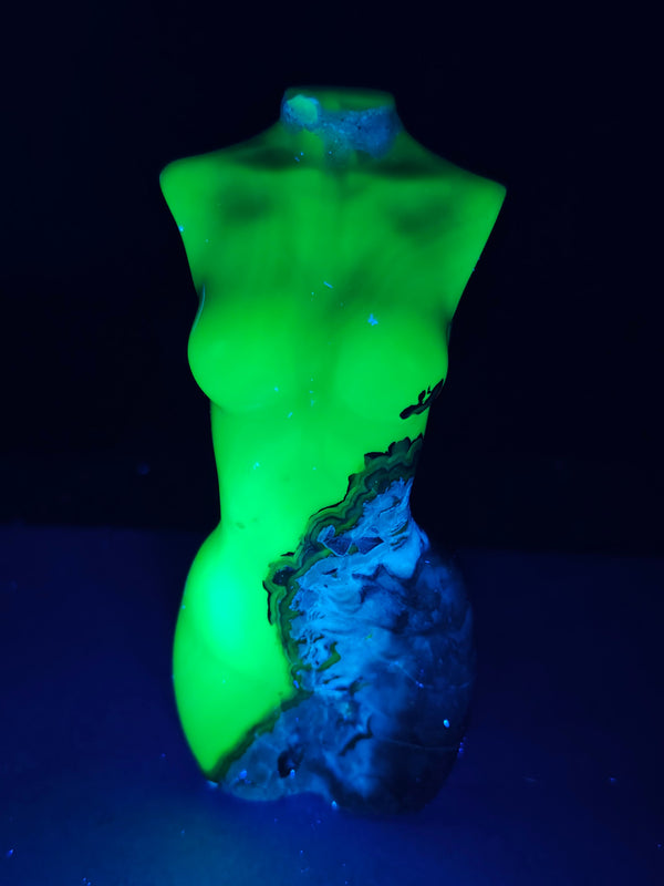 Volcano Agate Goddess Body
