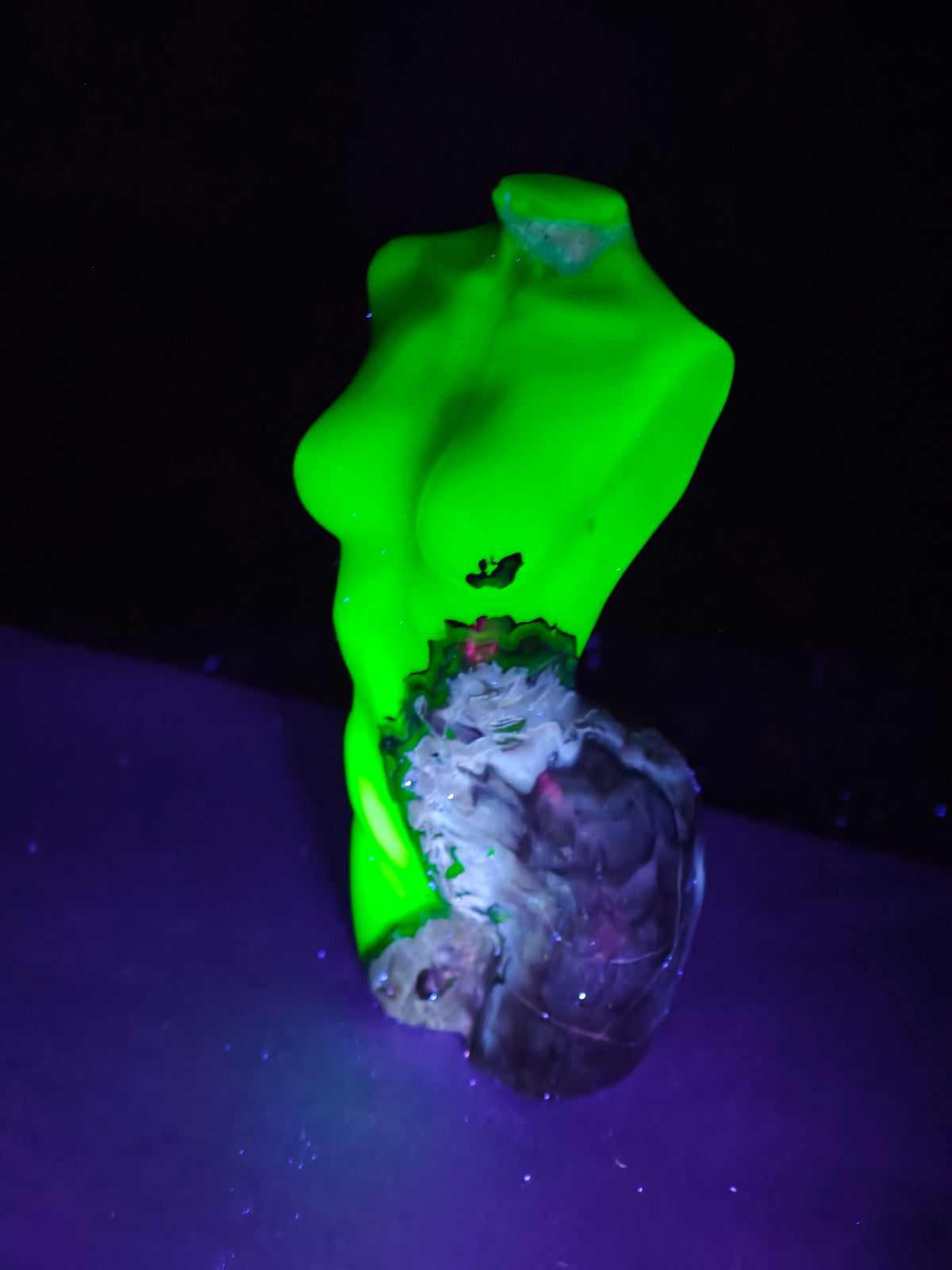 Volcano Agate Goddess Body
