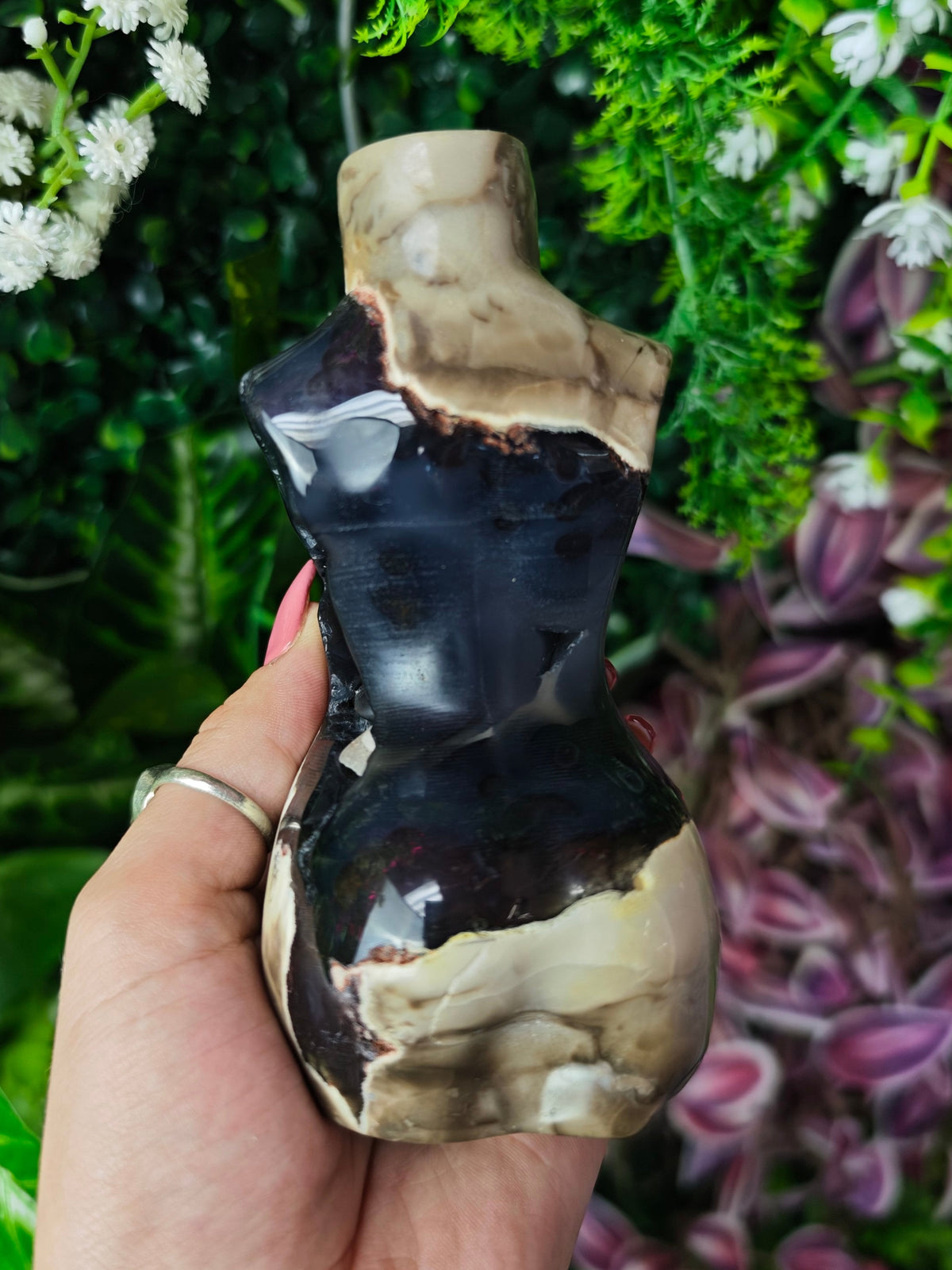 Volcano Agate Goddess Body