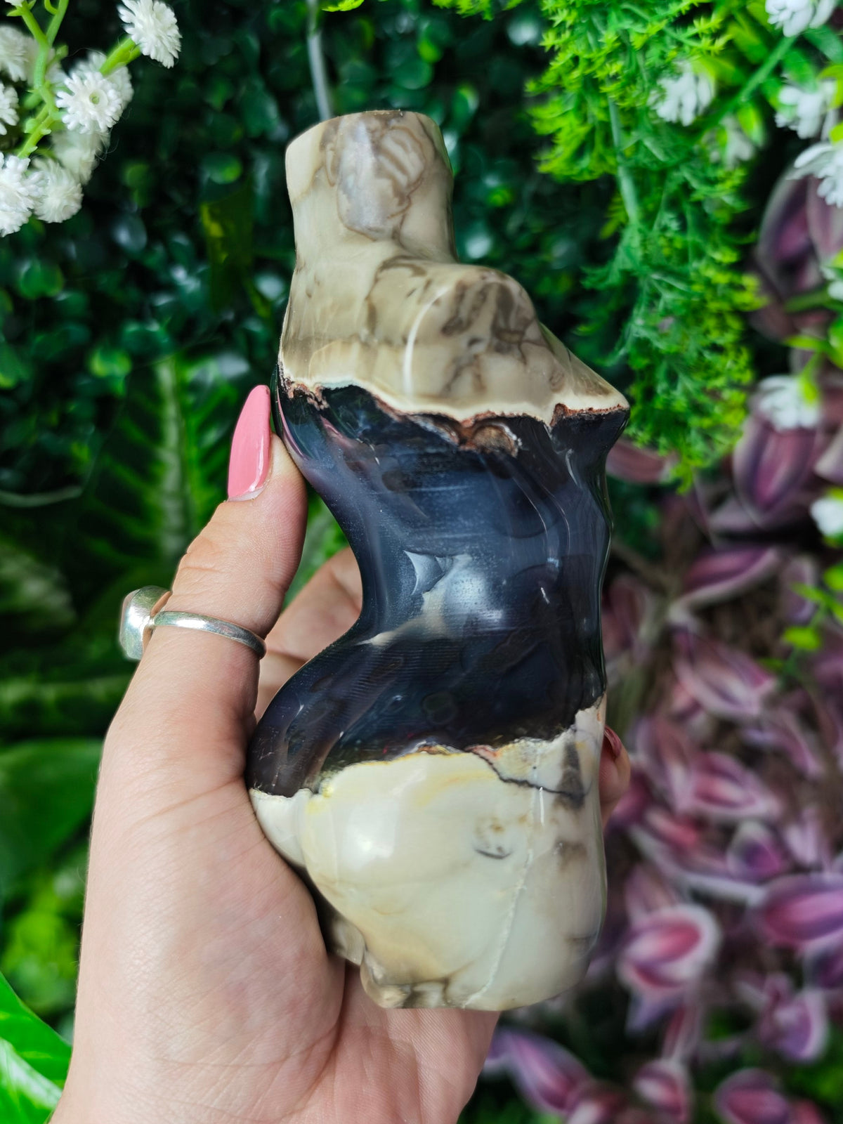 Volcano Agate Goddess Body