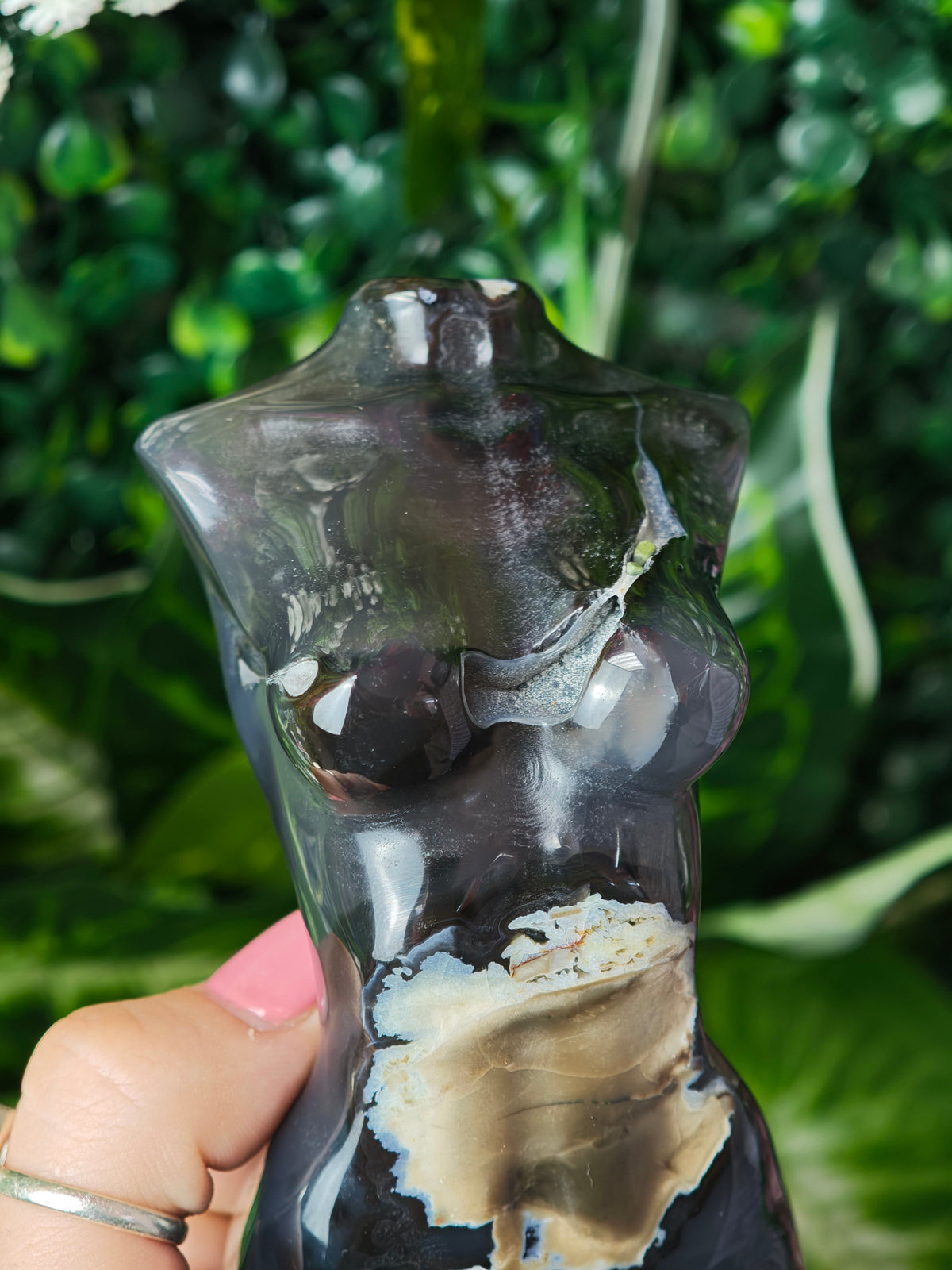 Volcano Agate Goddess Body