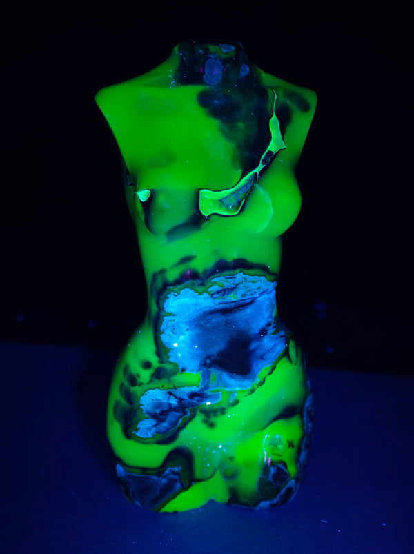 Volcano Agate Goddess Body