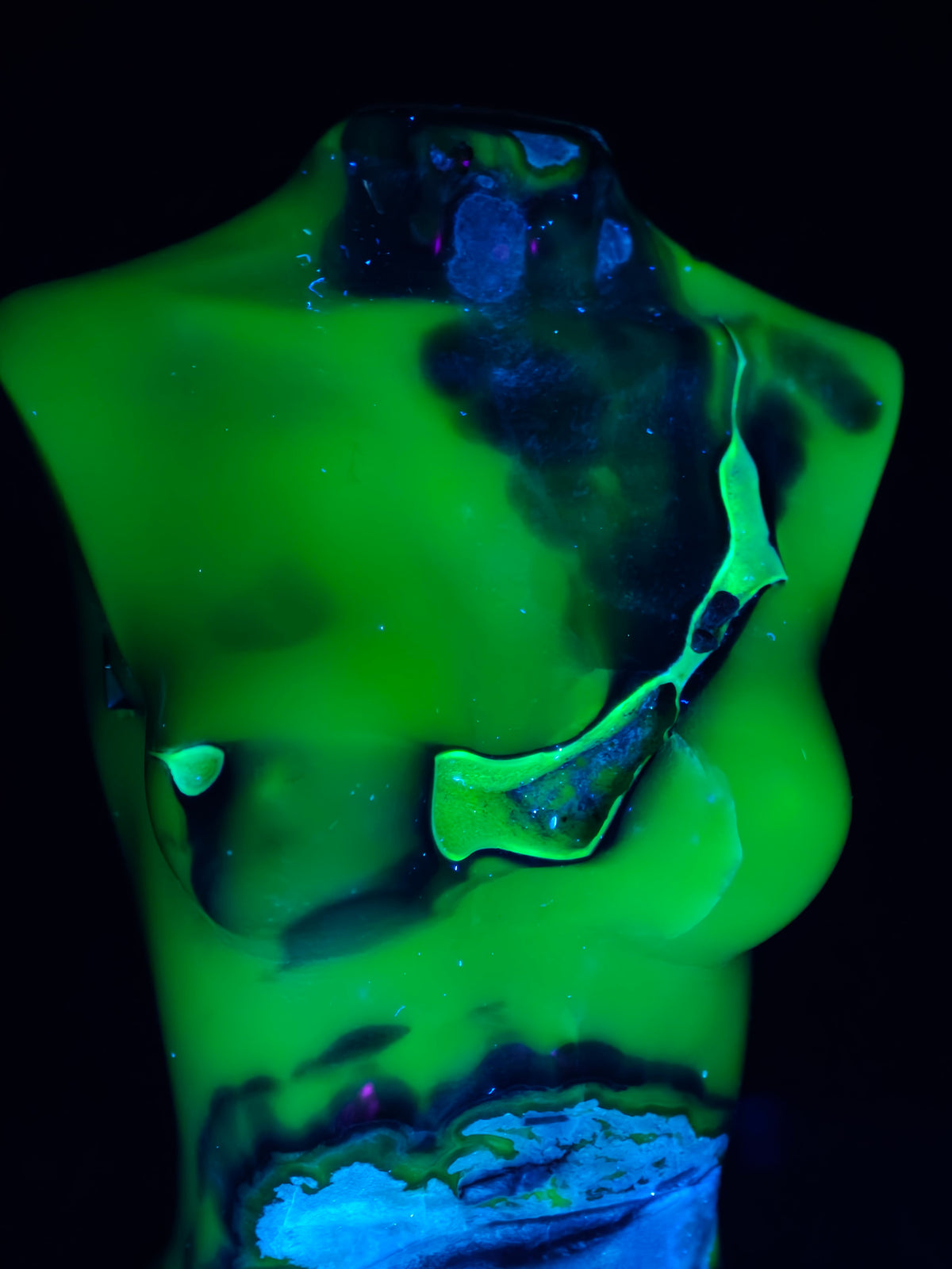 Volcano Agate Goddess Body