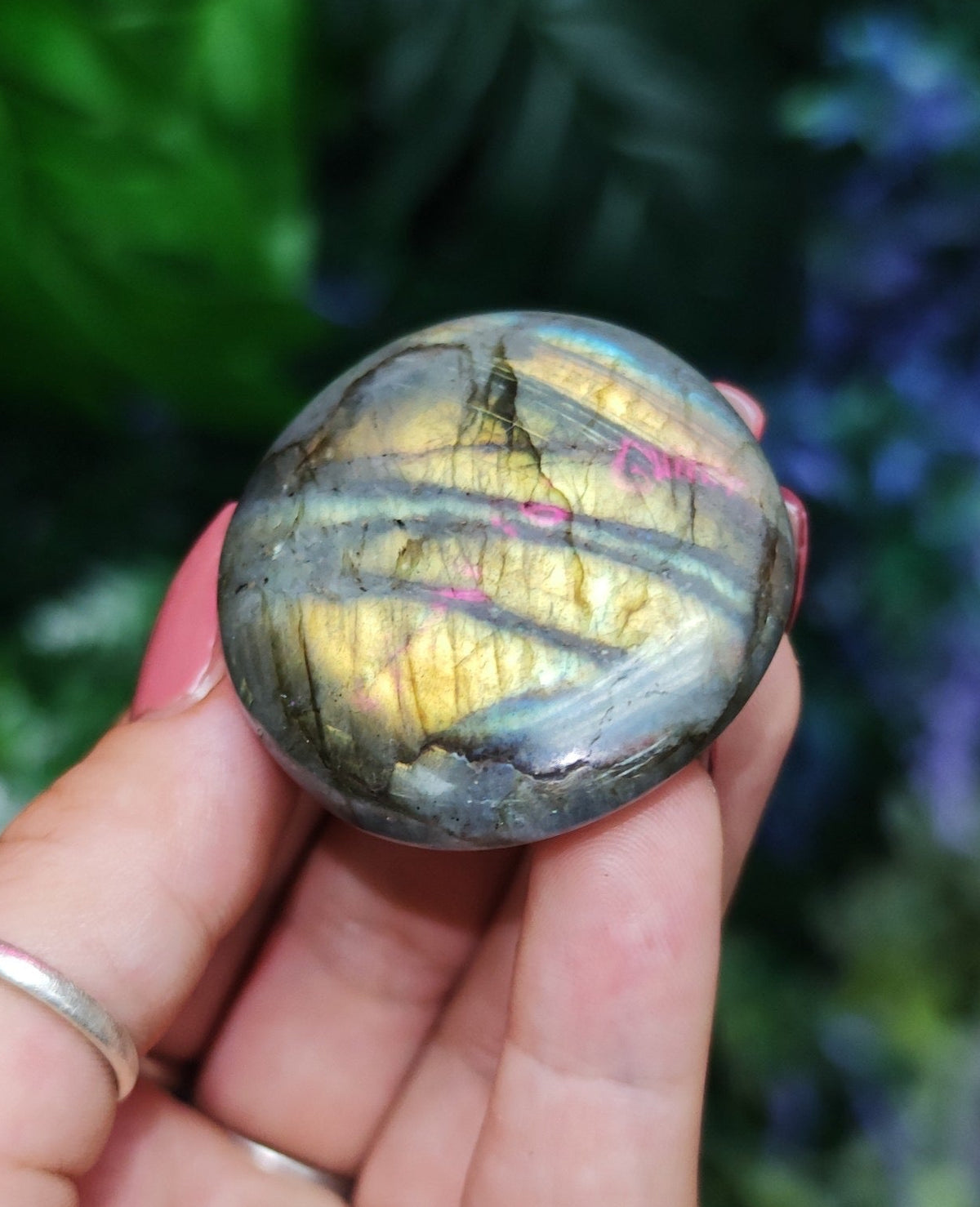 Labradorite Palm Stones