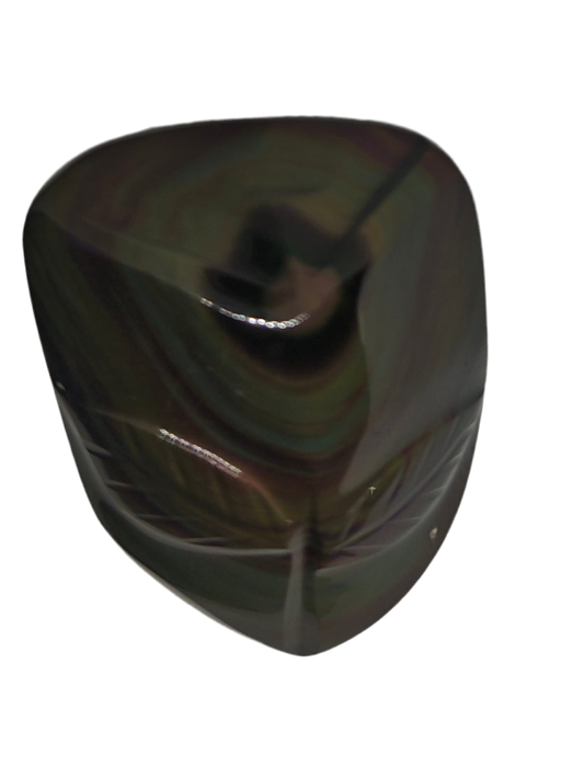Rainbow Obsidian Flower