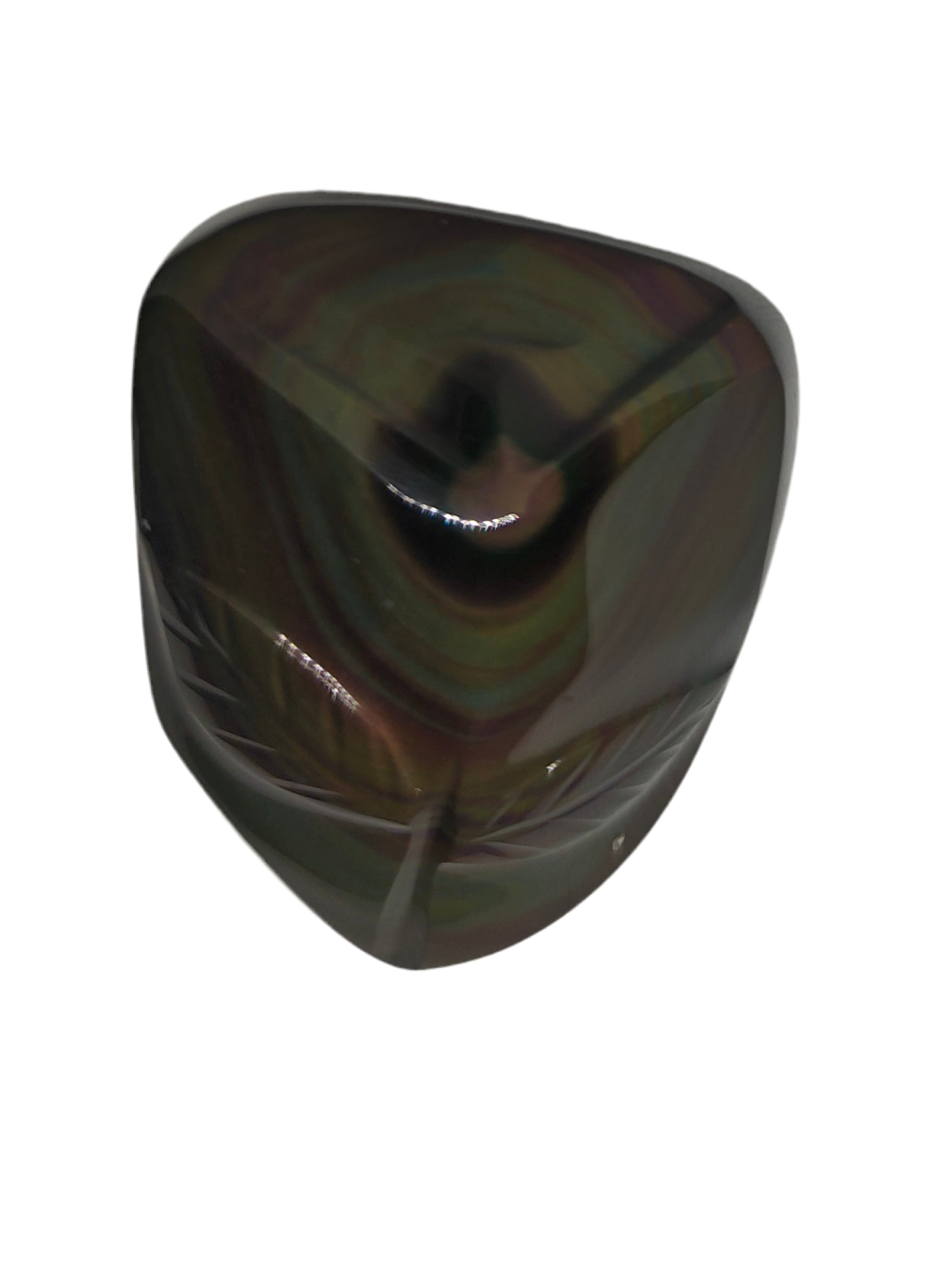 Rainbow Obsidian Flower