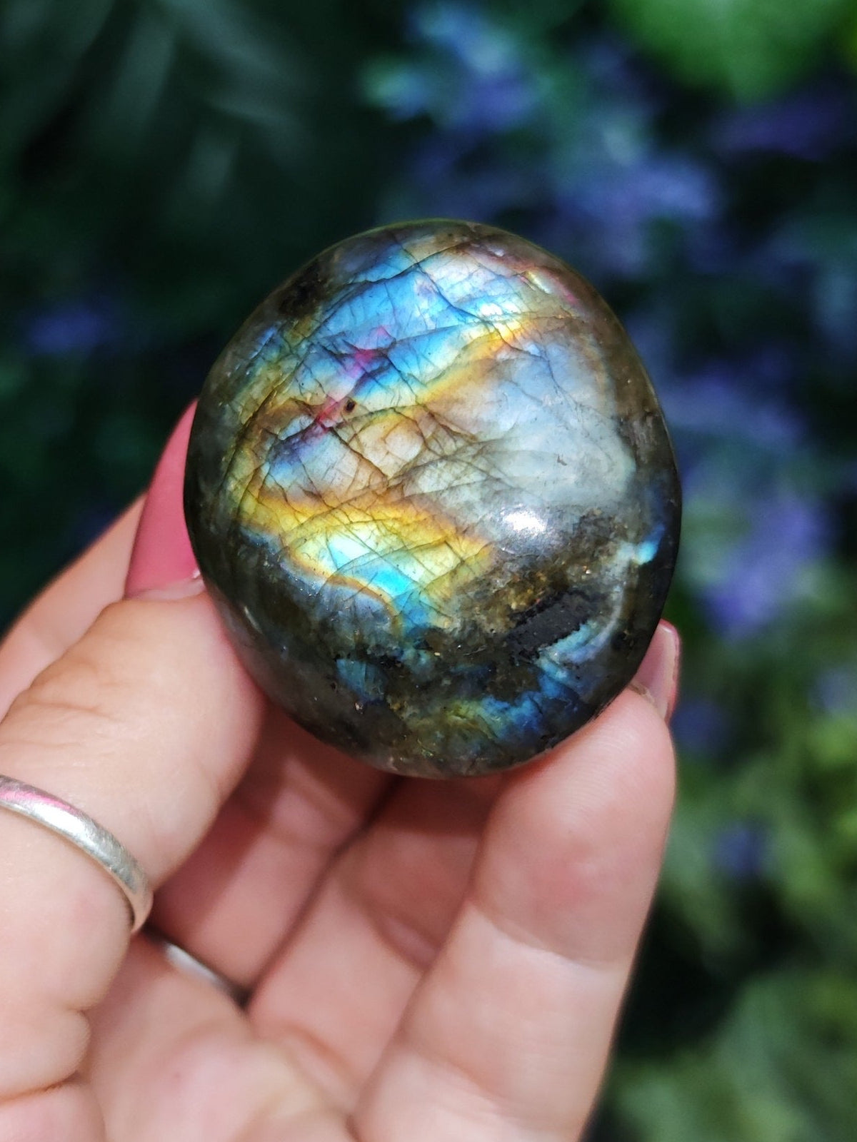 Labradorite Palm Stones