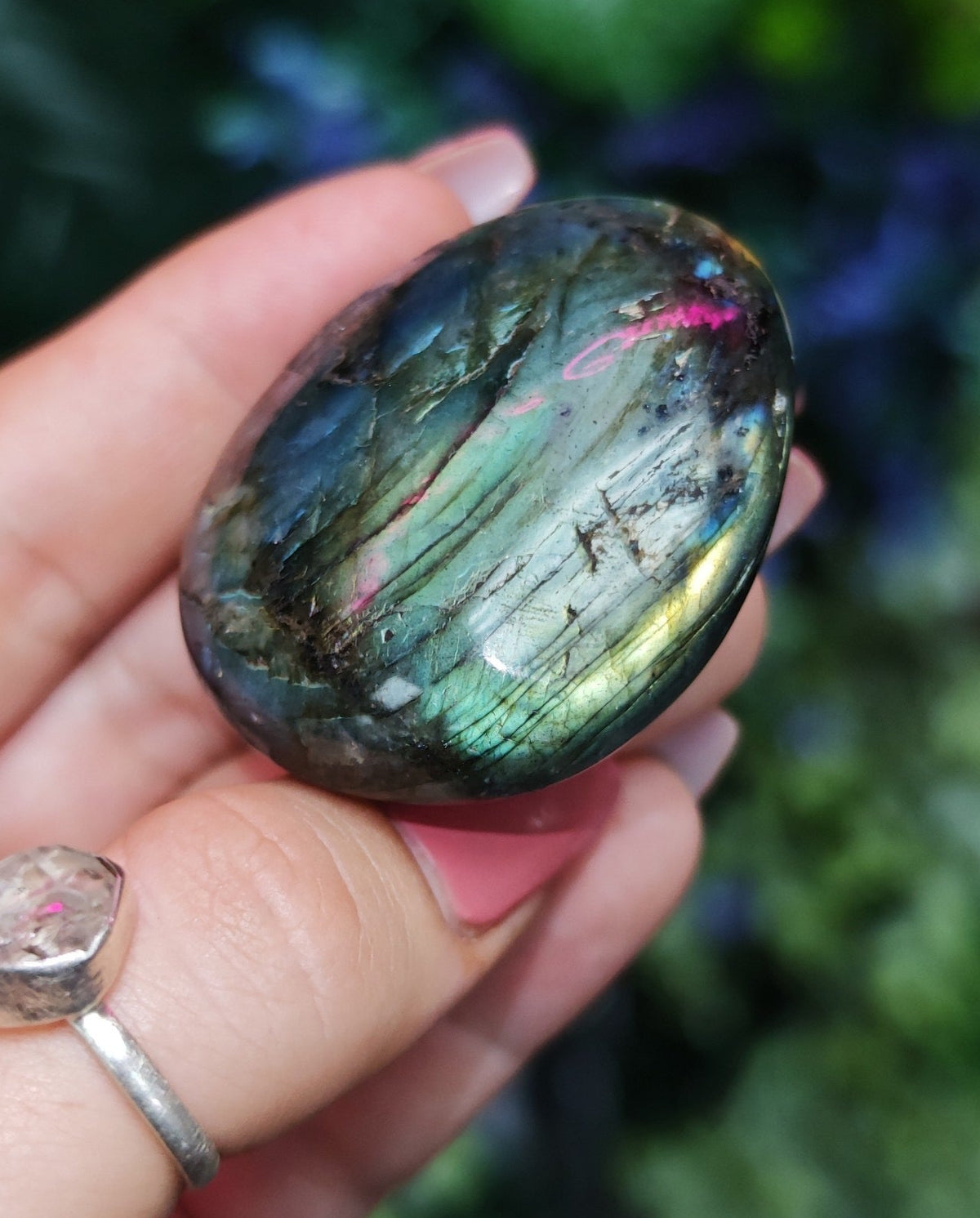 Labradorite Palm Stones