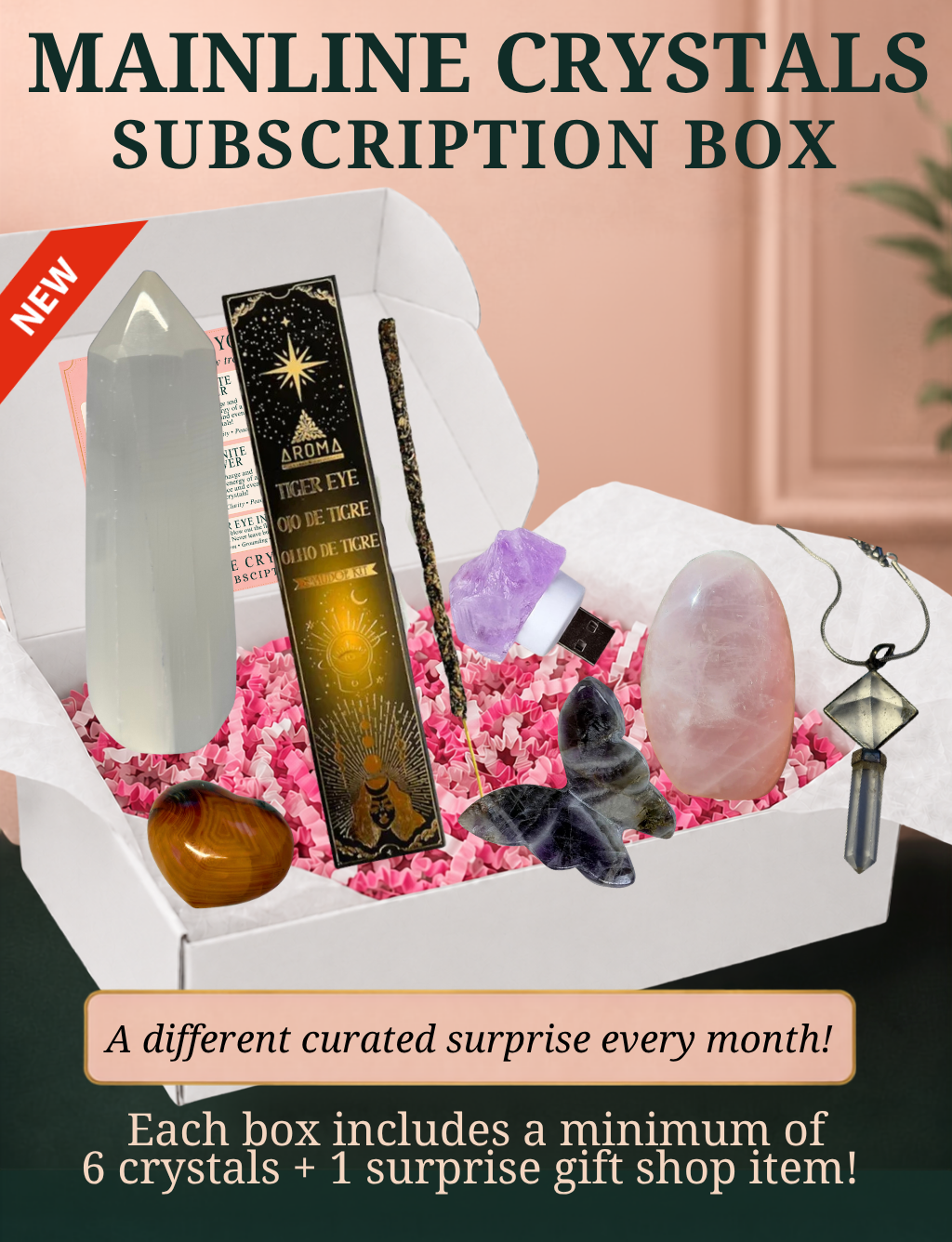 Mainline Crystals Subscription Box