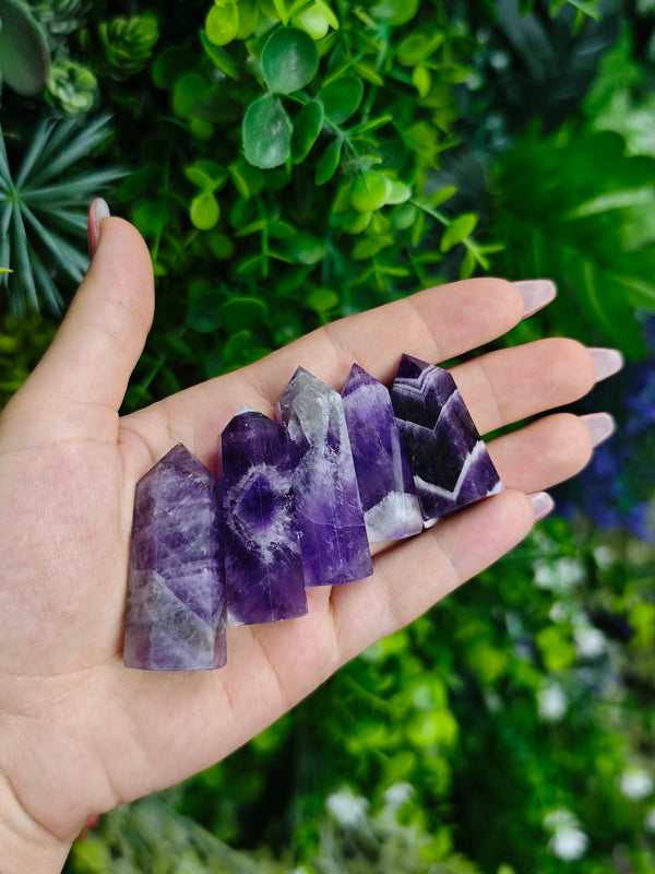Mini Amethyst Towers