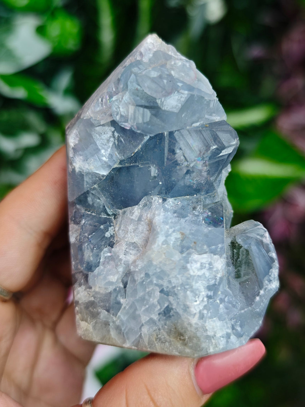 Blue Celestite Tower