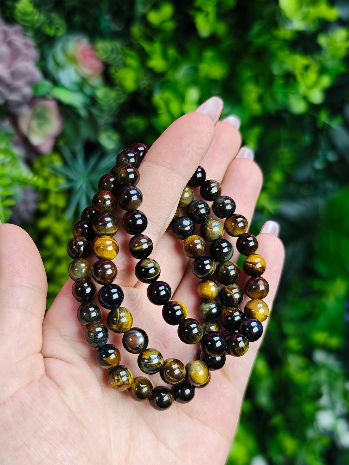 Blue Tigers Eye Bracelet