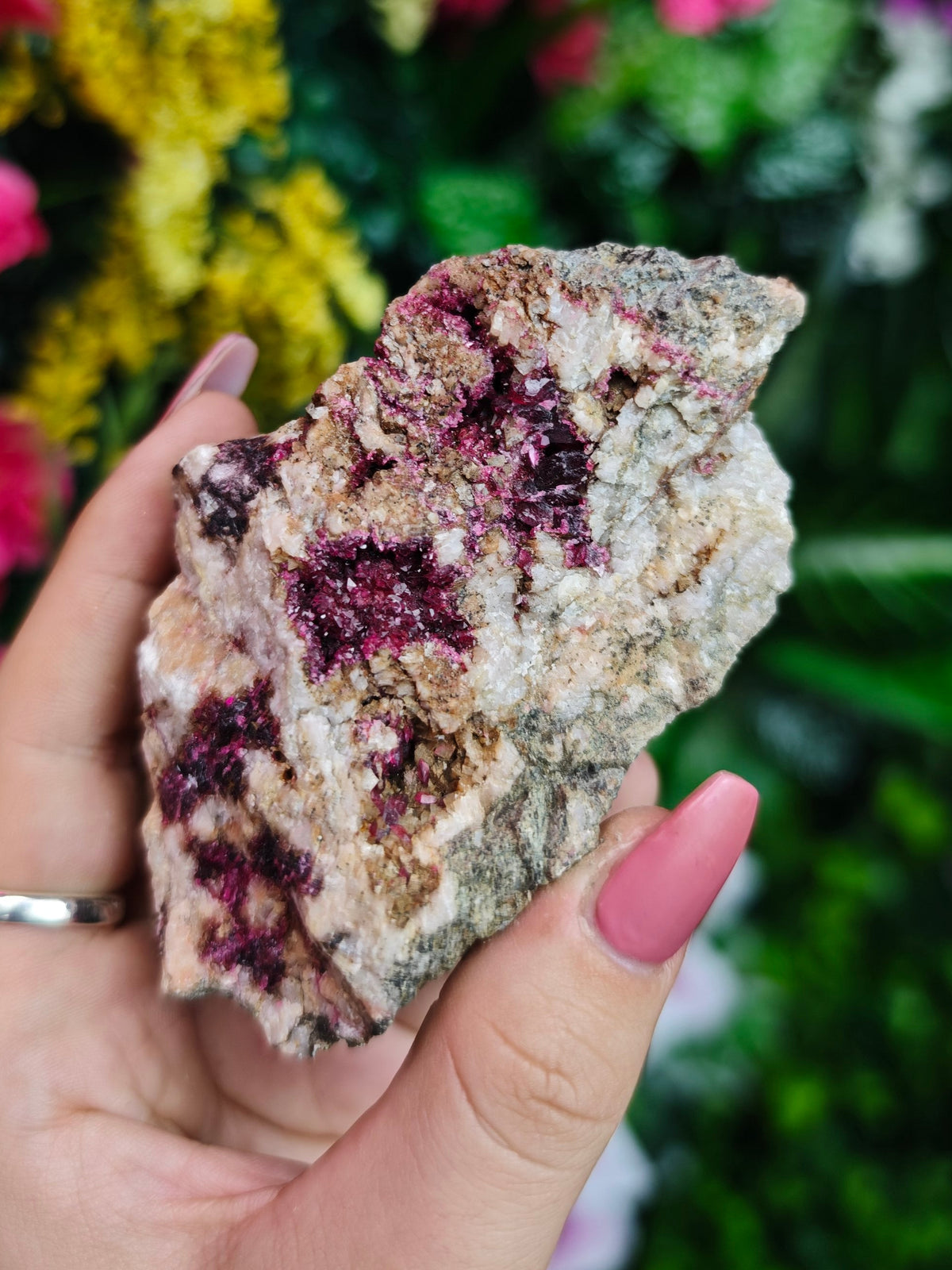 Cobalto Calcite Raw Stone