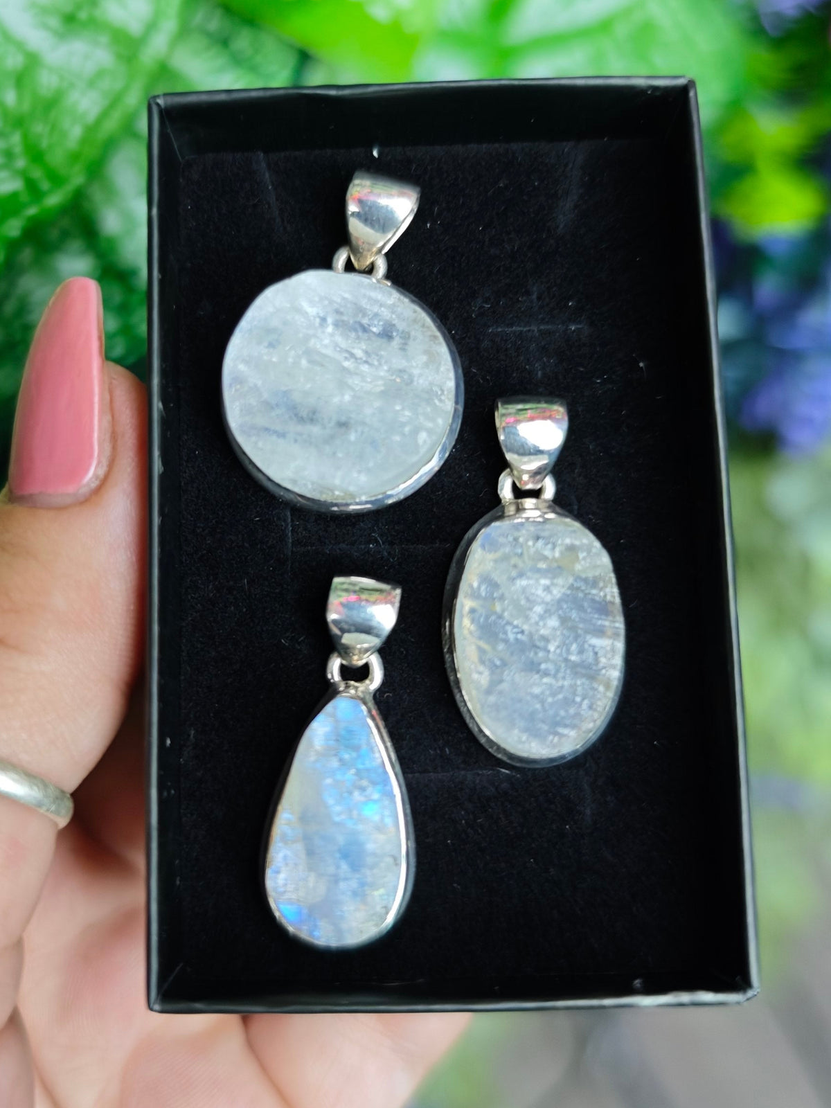 Moonstone Sterling Silver Pendant