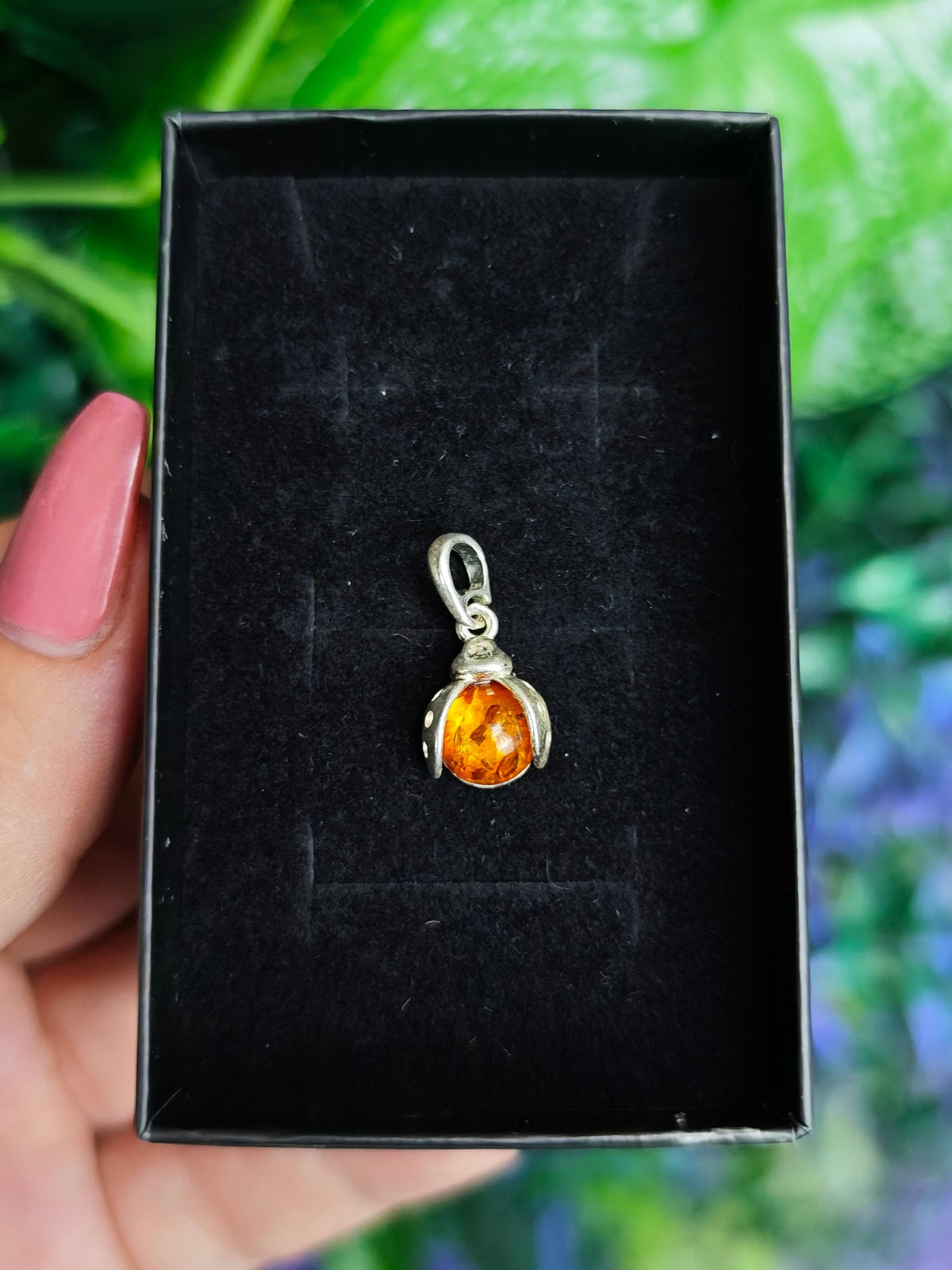 Baltic Amber Sterling Silver Pendants