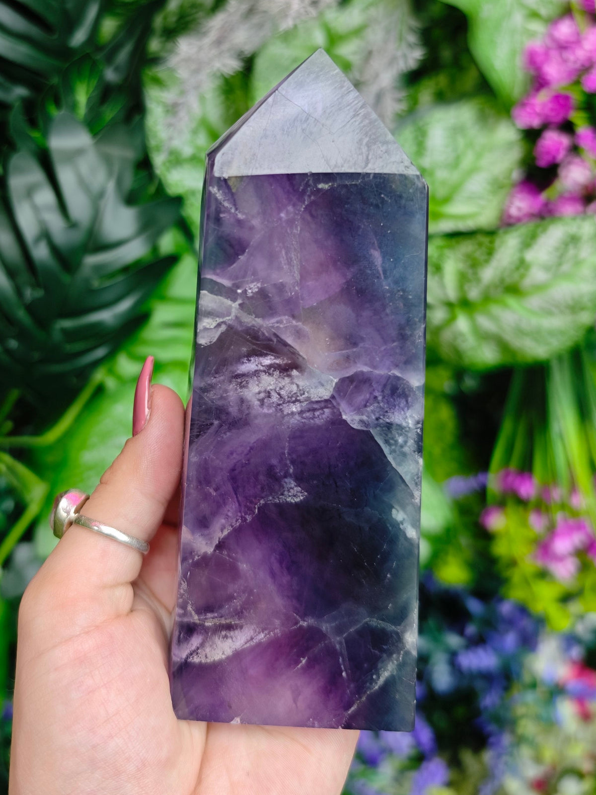 Fluorite Half Raw Tower