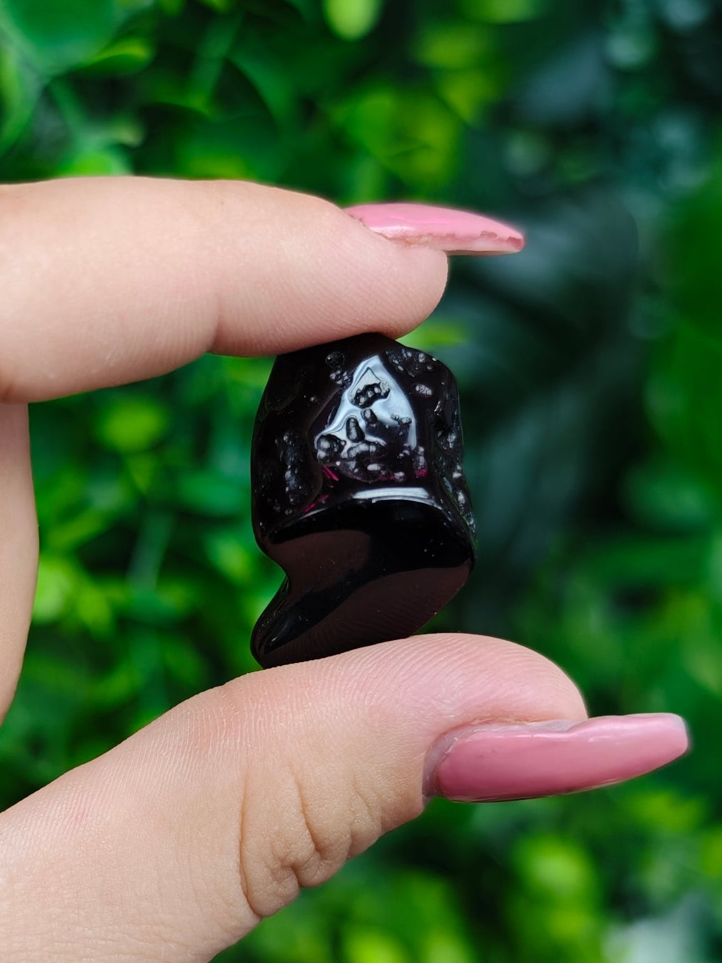 Tektite Tumbled Stone