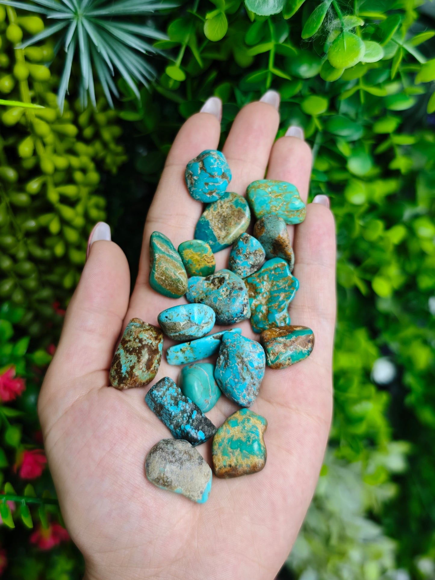 Turquoise Tumbled Stone