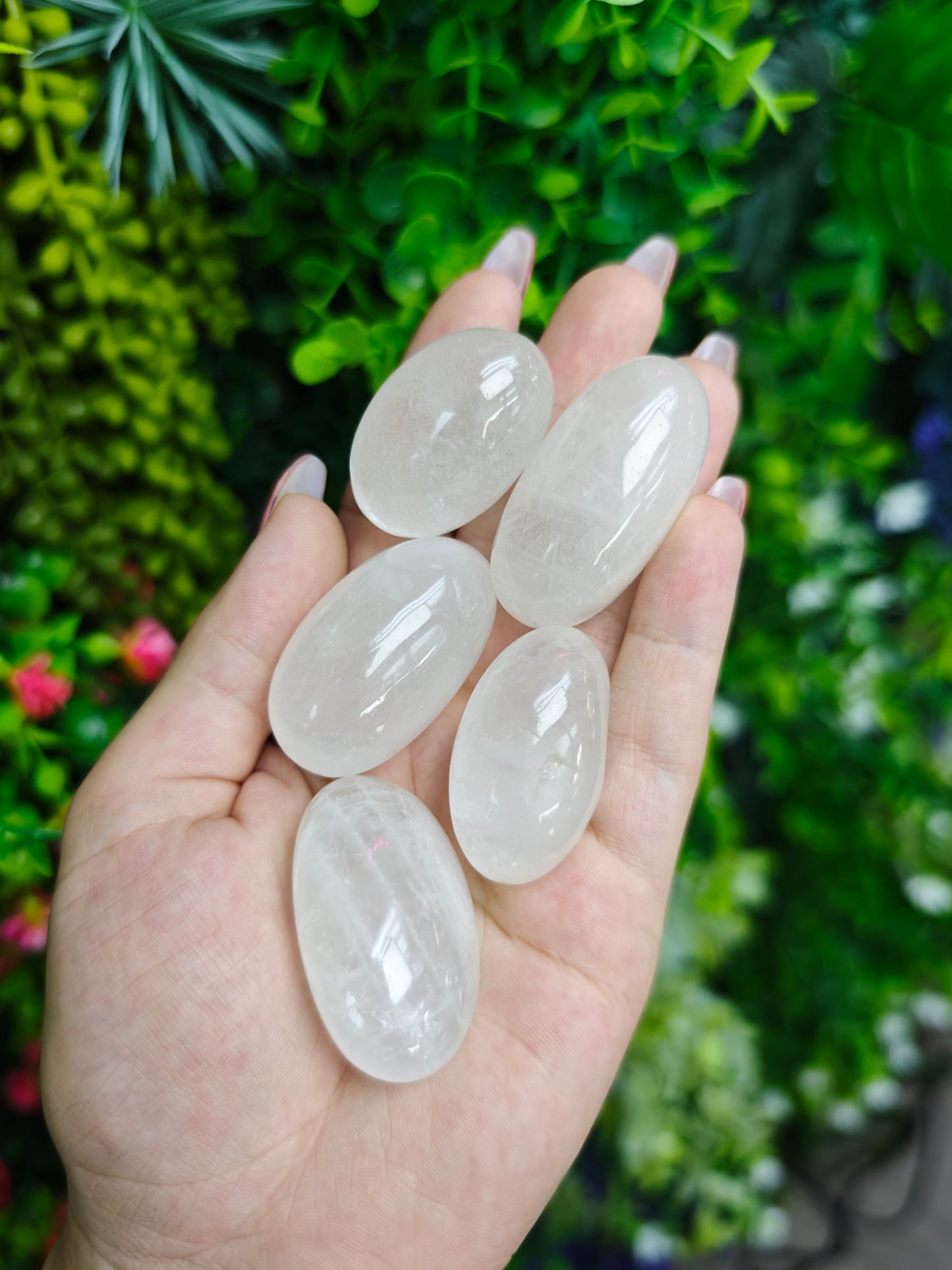 XL Clear Quartz Tumbled Stone