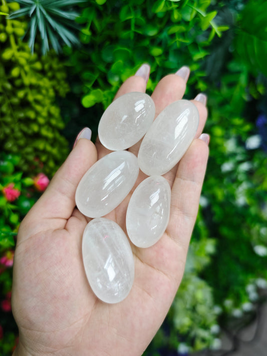 XL Clear Quartz Tumbled Stone