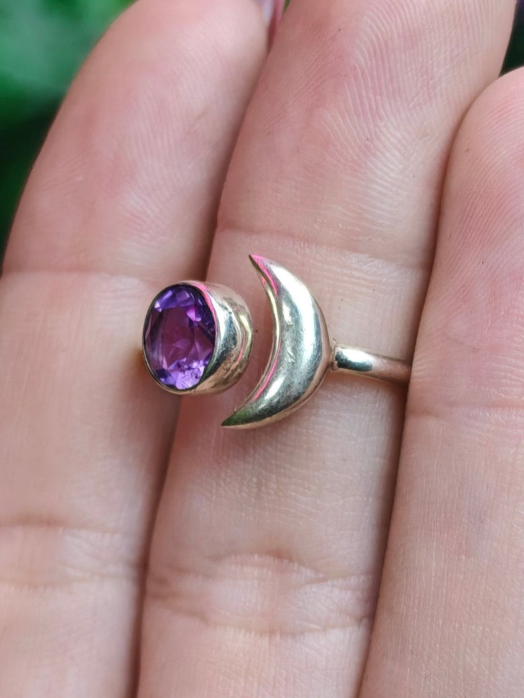Amethyst Ring Size 9.5 Sterling Silver