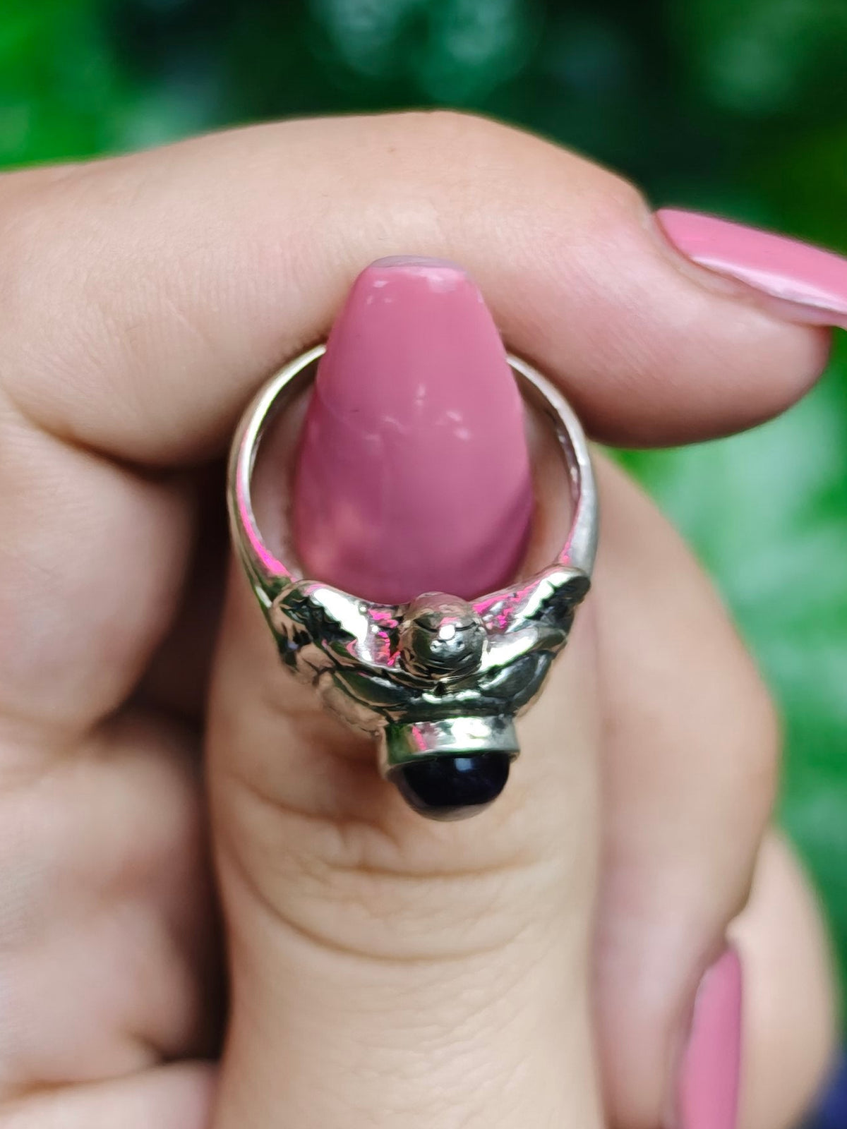 Amethyst Ring Size 6 Sterling Silver