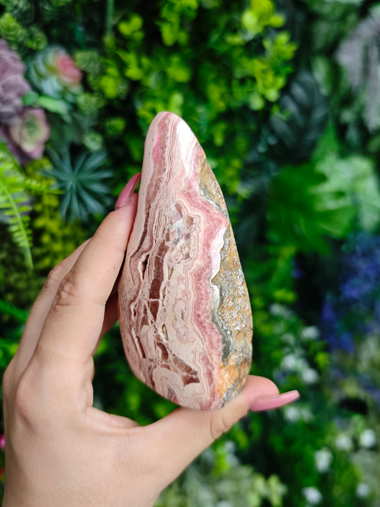 Rhodochrosite Free Form