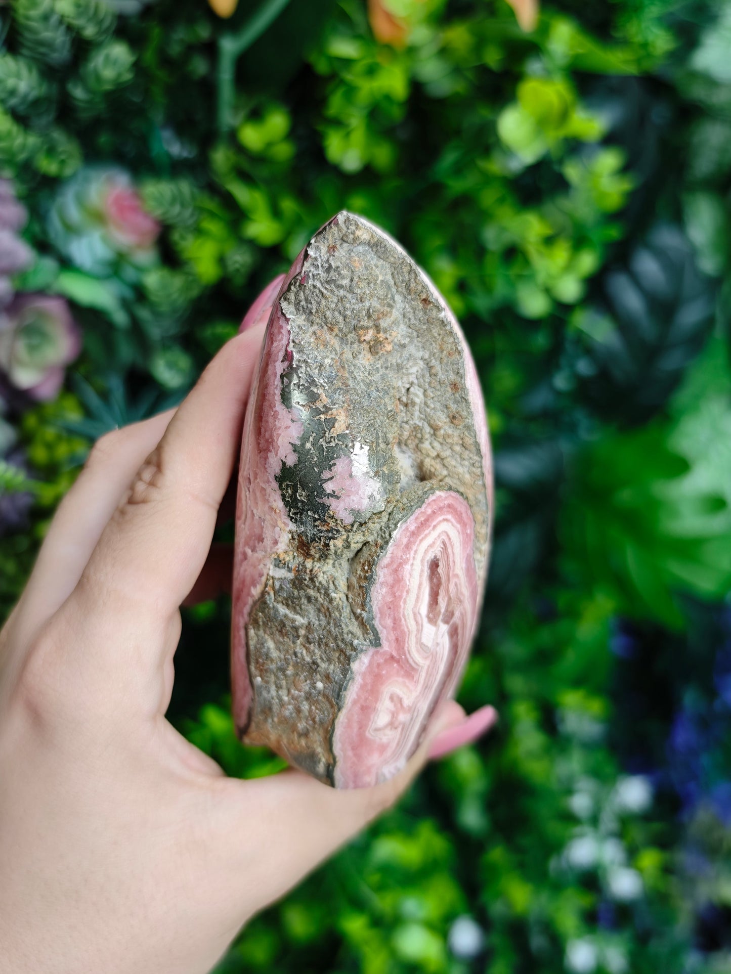 Rhodochrosite Free Form