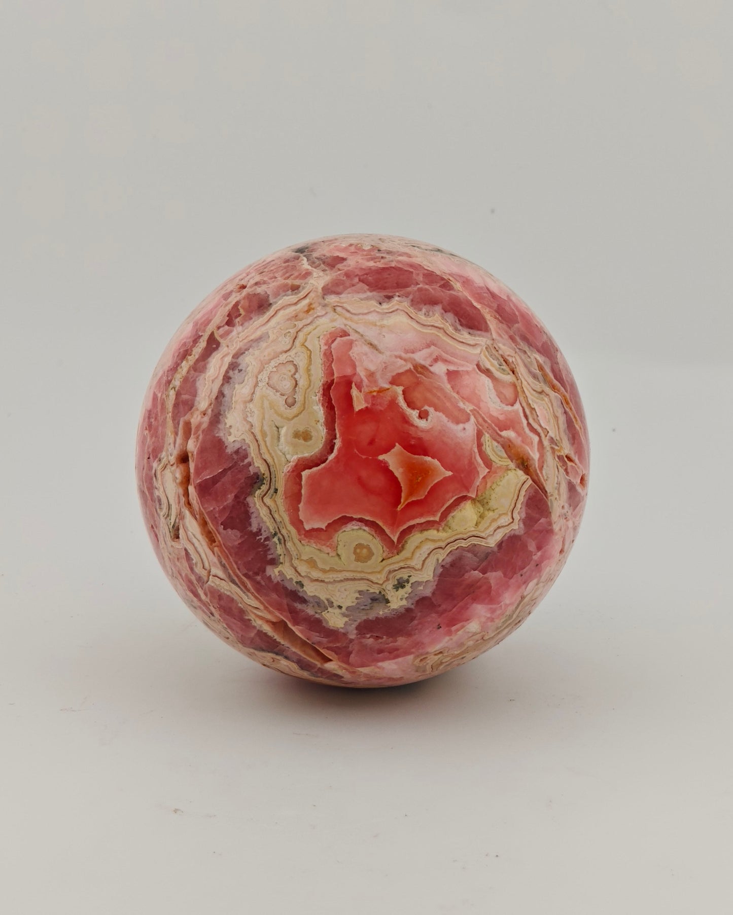 Rhodochrosite Sphere