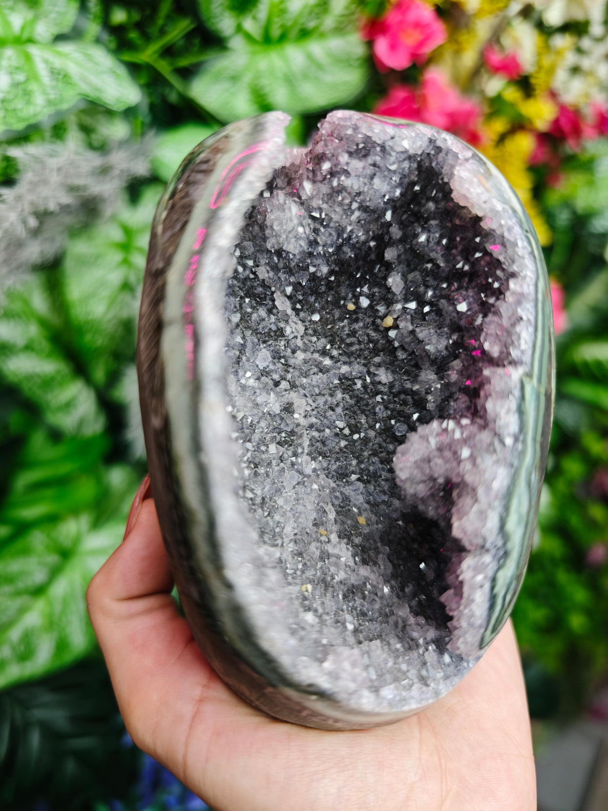Dark Purple Amethyst Cathedral