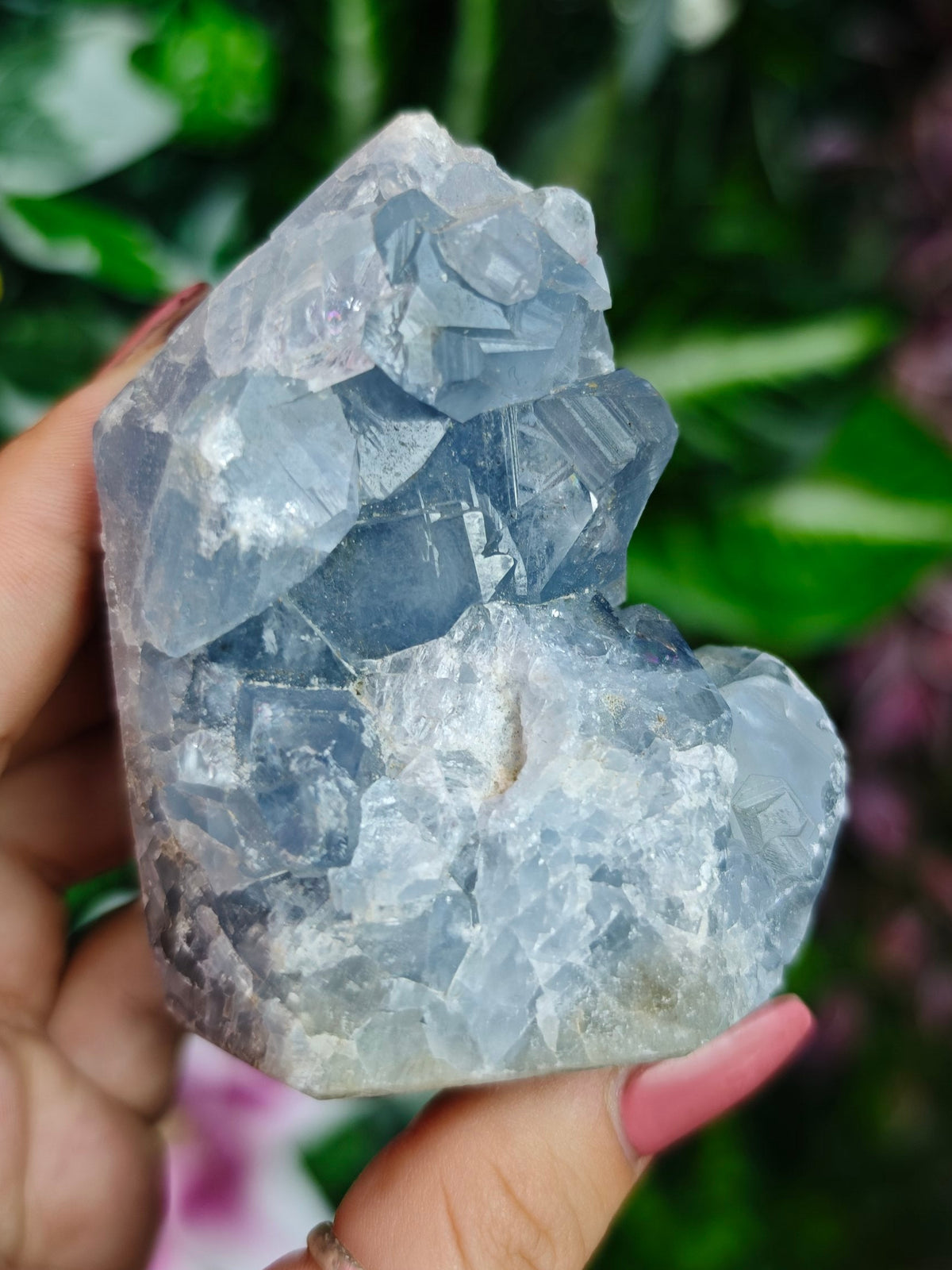 Blue Celestite Tower