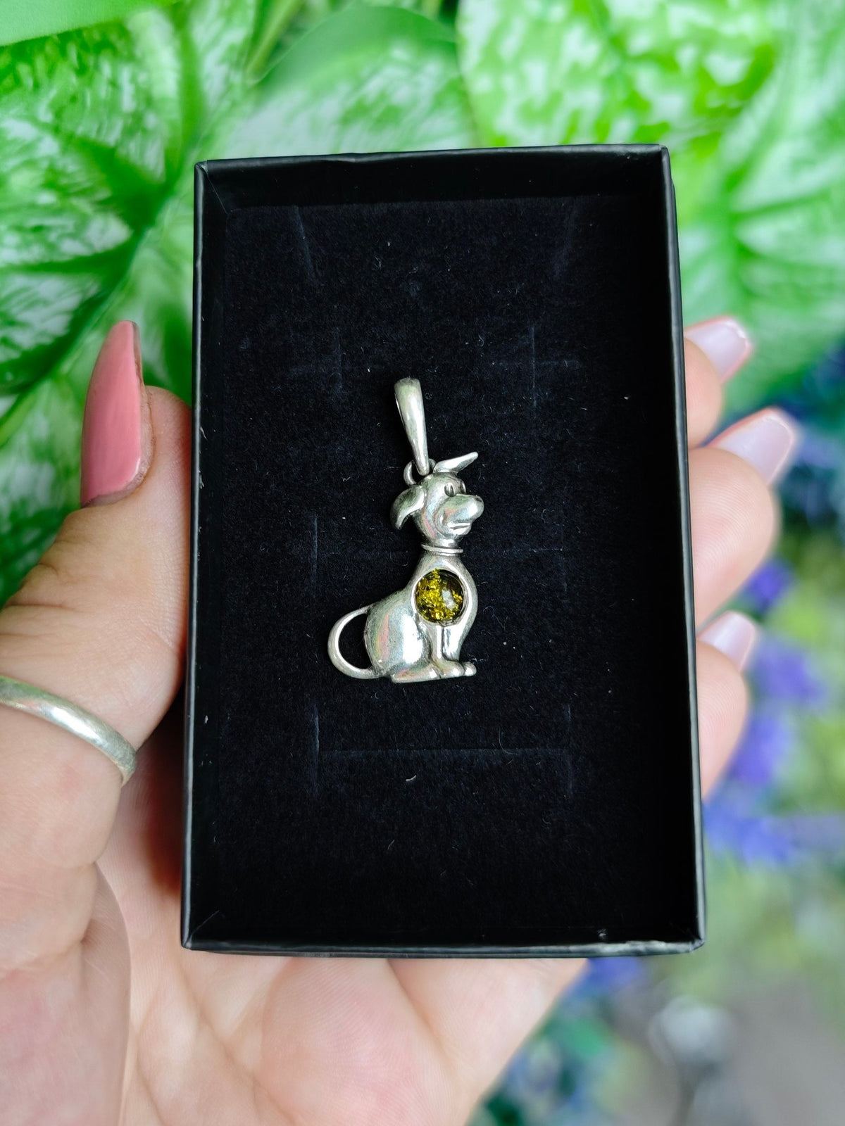 Baltic Amber Sterling Silver Pendants