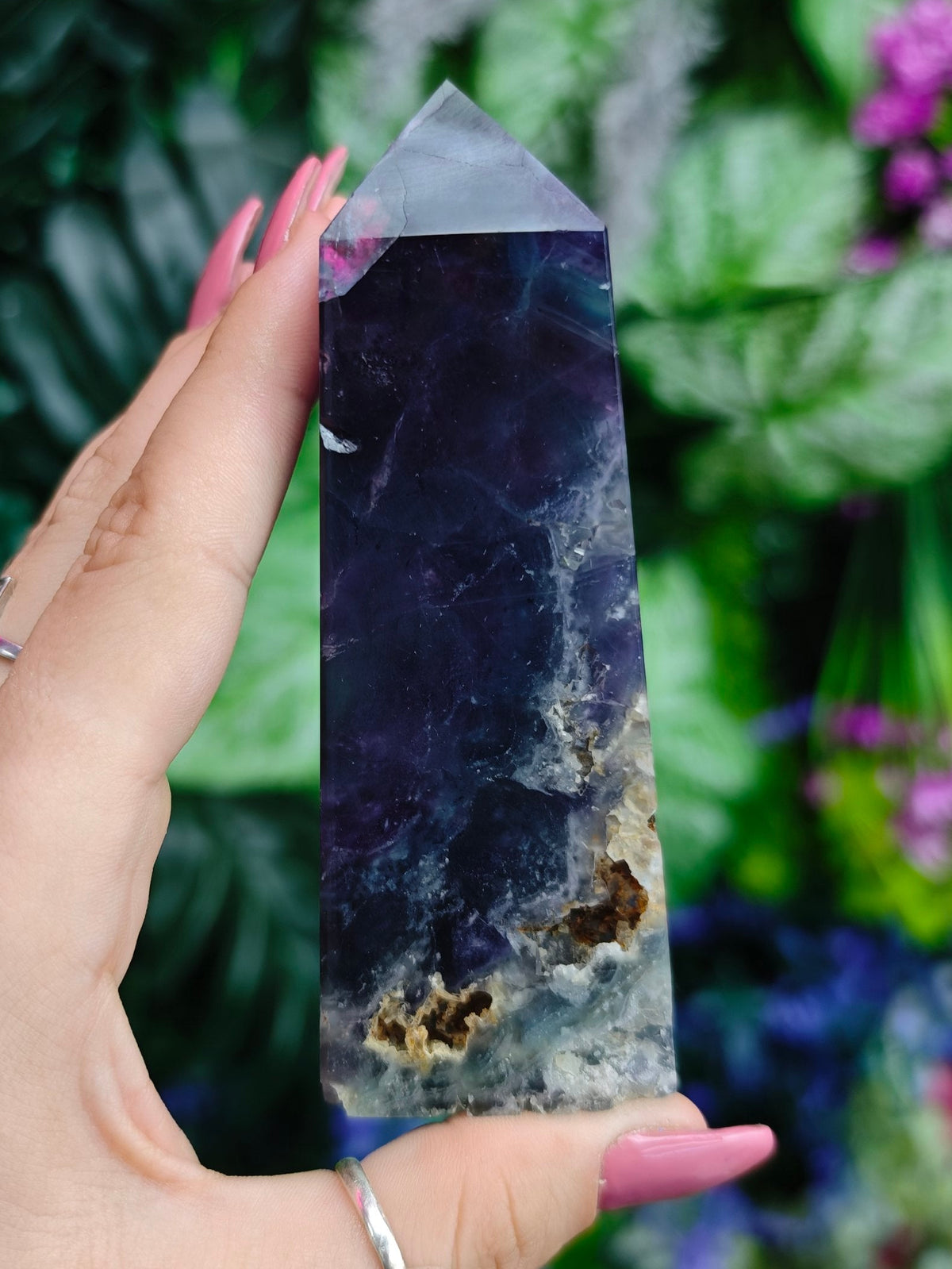 Fluorite Half Raw Tower