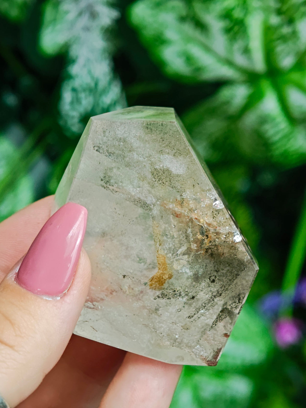 Phantom Garden Quartz Free Form