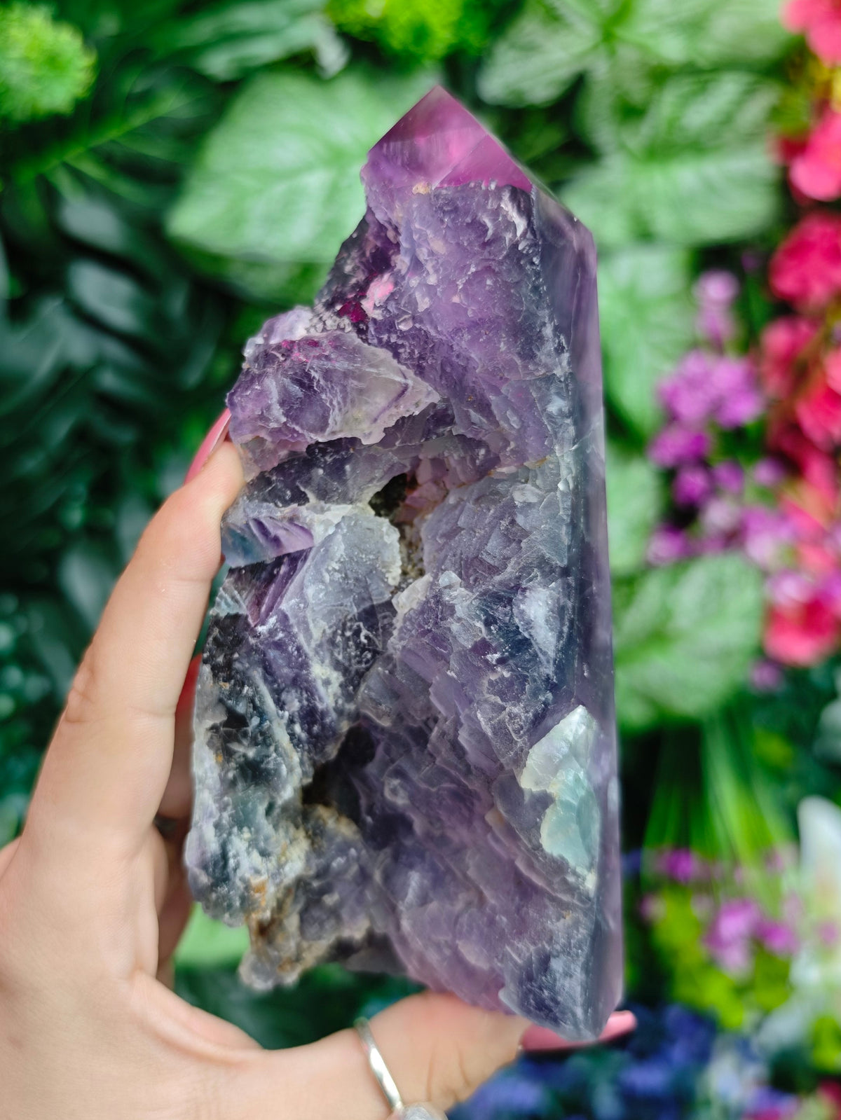 Fluorite Half Raw Tower