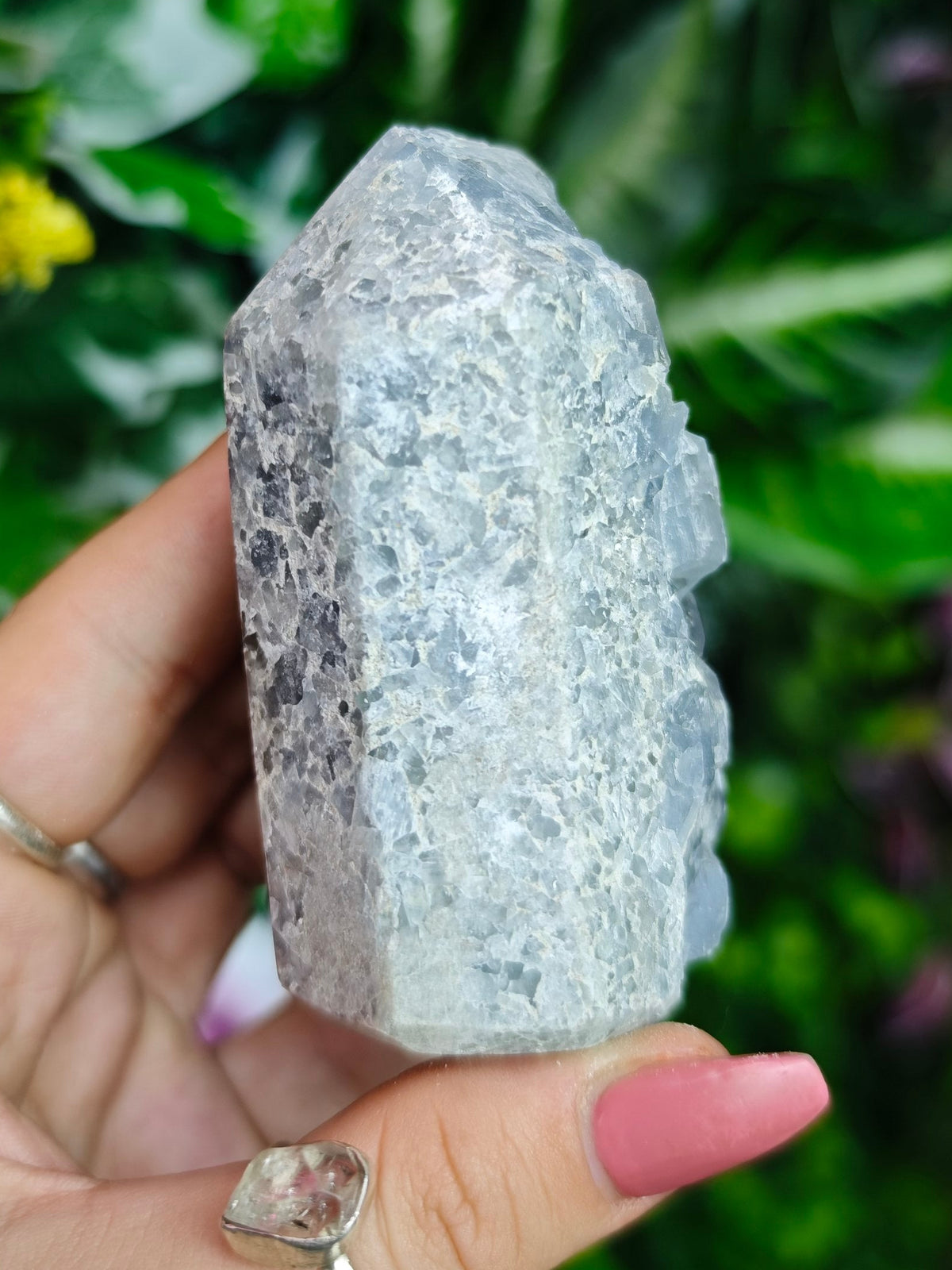 Blue Celestite Tower