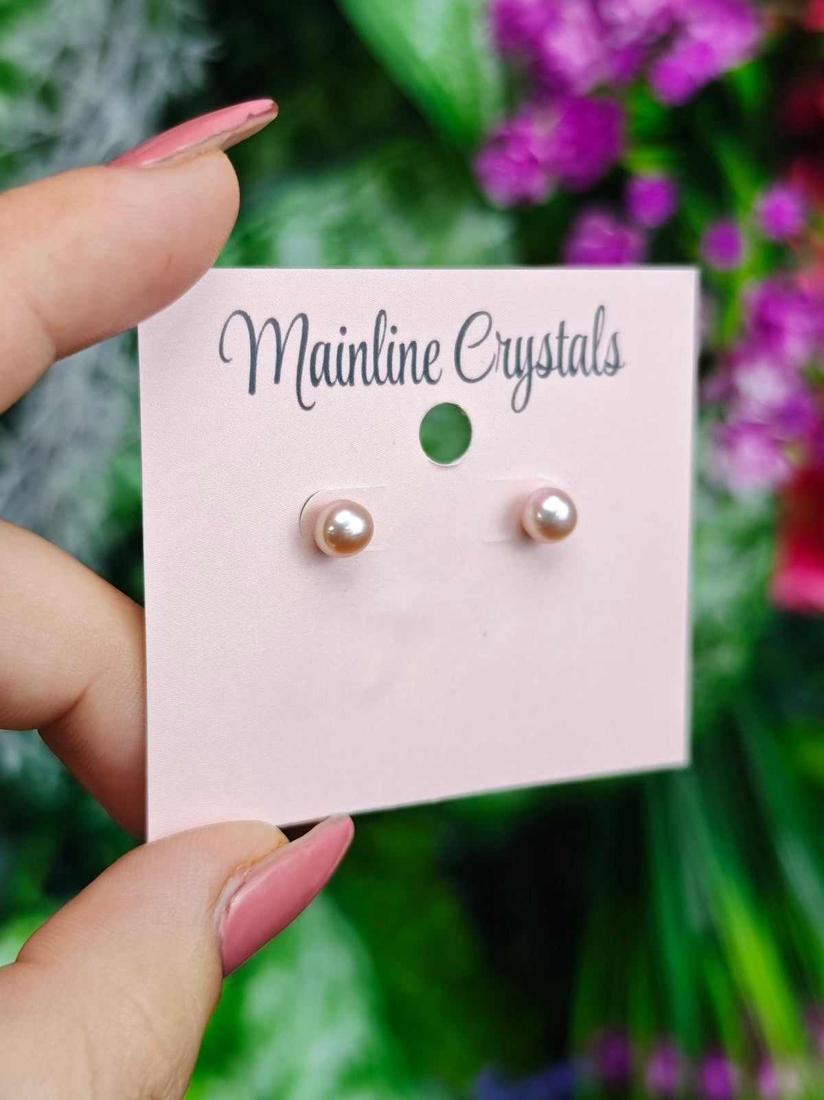 Fresh Water Pearl Sterling Silver Earring