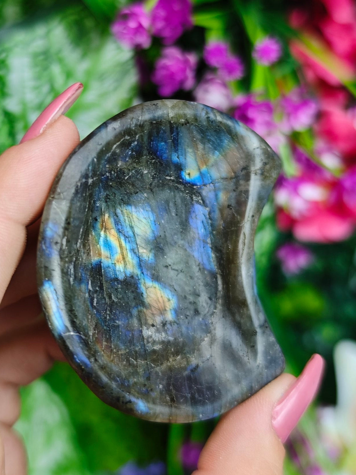 Labradorite Moon Bowl