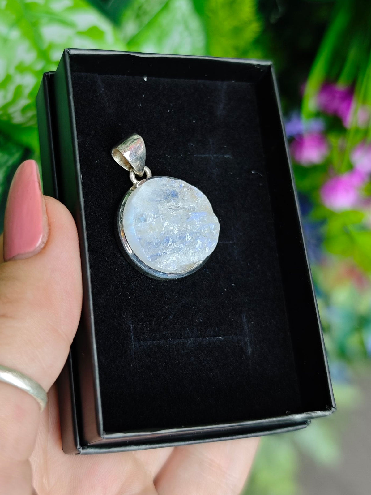Moonstone Sterling Silver Pendant