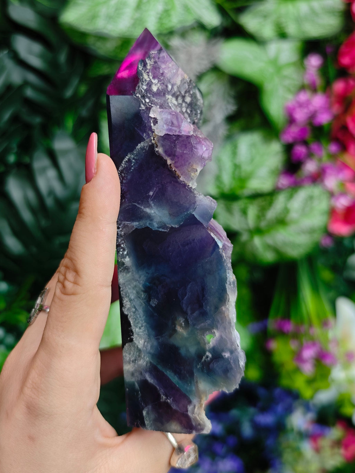 Fluorite Half Raw Tower
