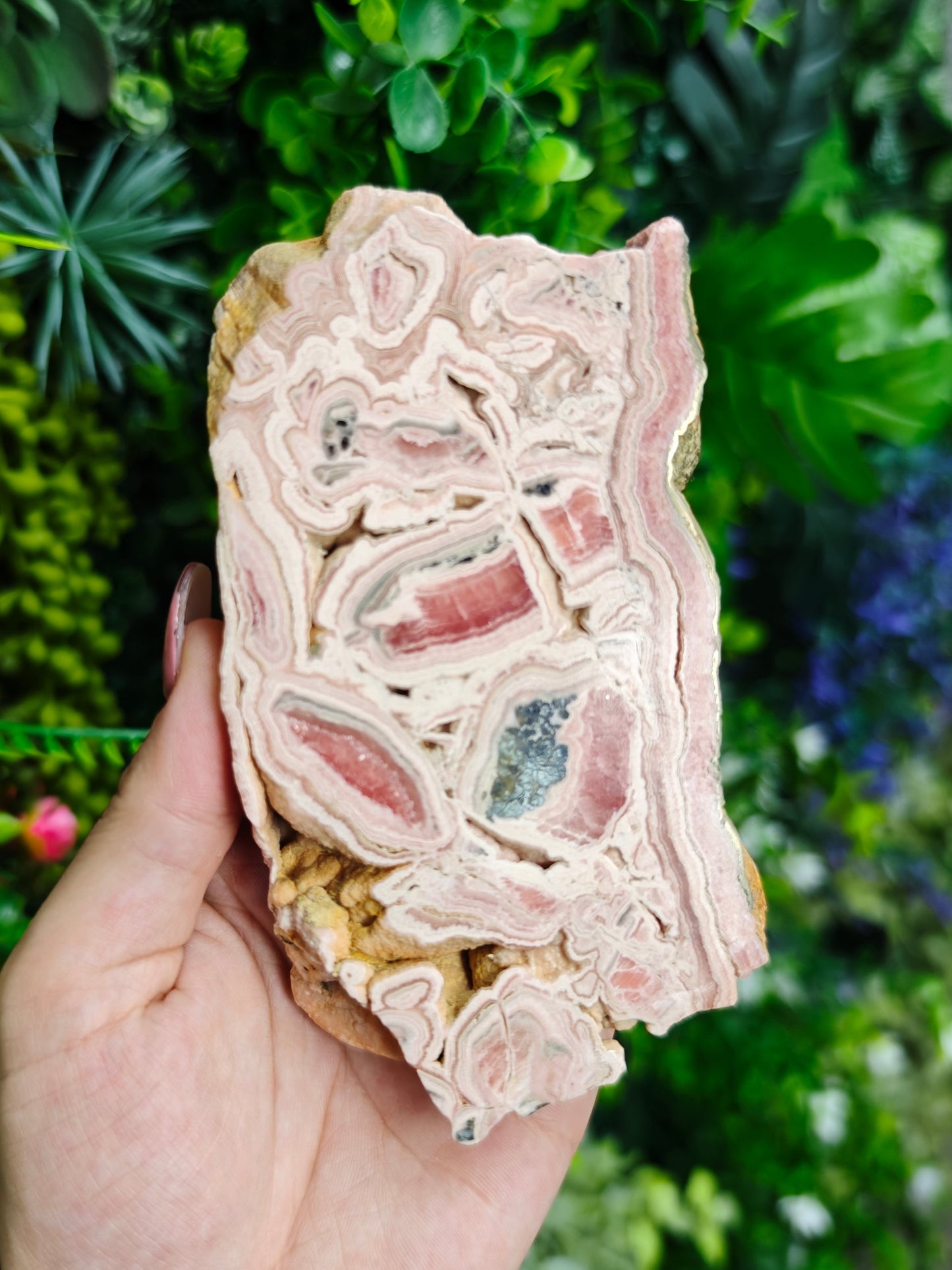 Rhodochrosite Slab
